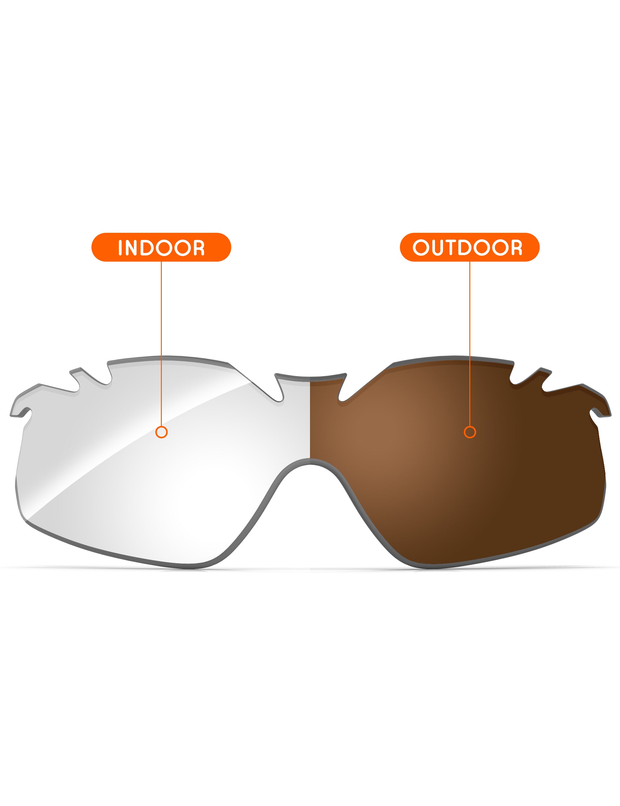 Adapt Brown Photochromic-Non-Polarized