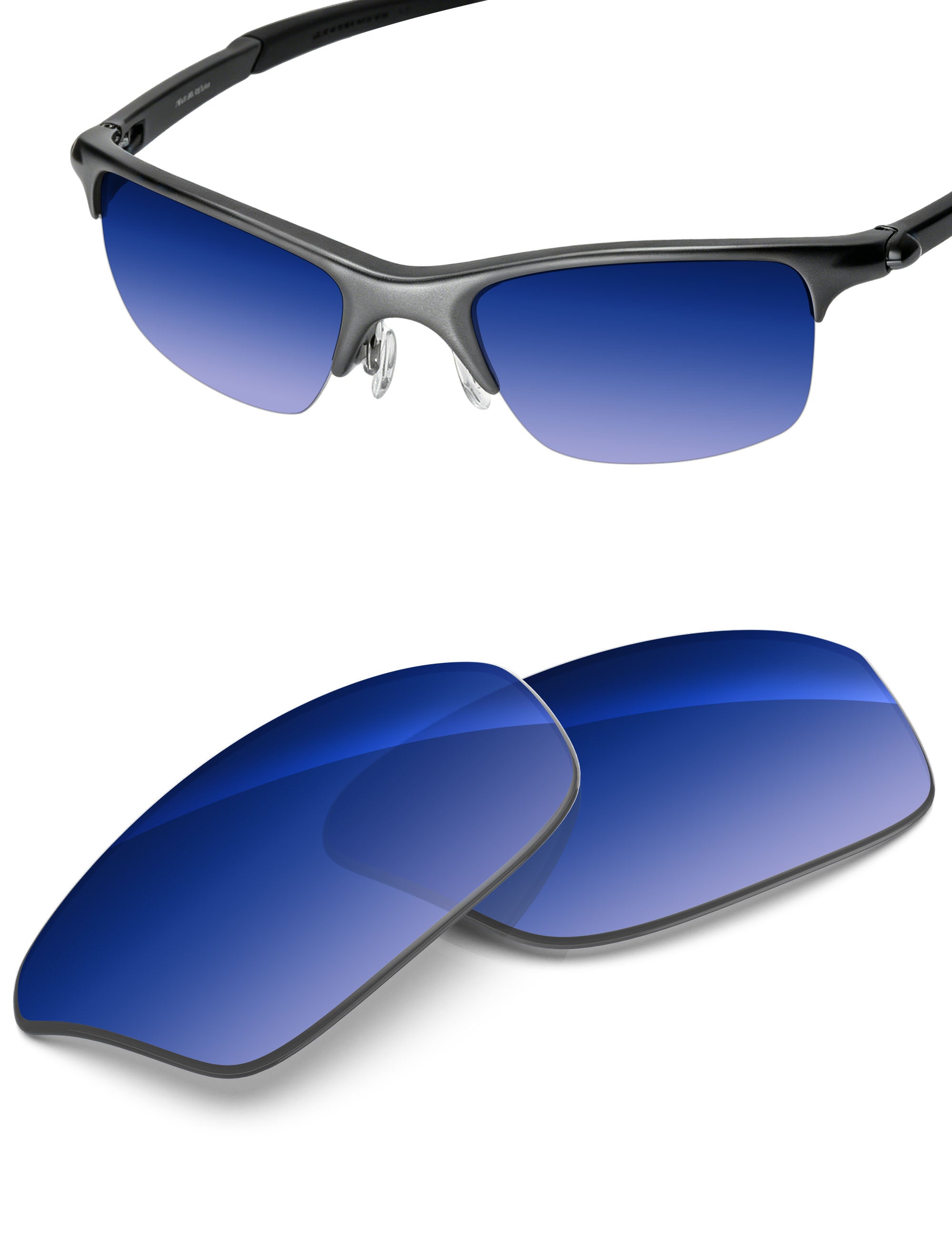 Aqua Blue Gradient-Non-Polarized