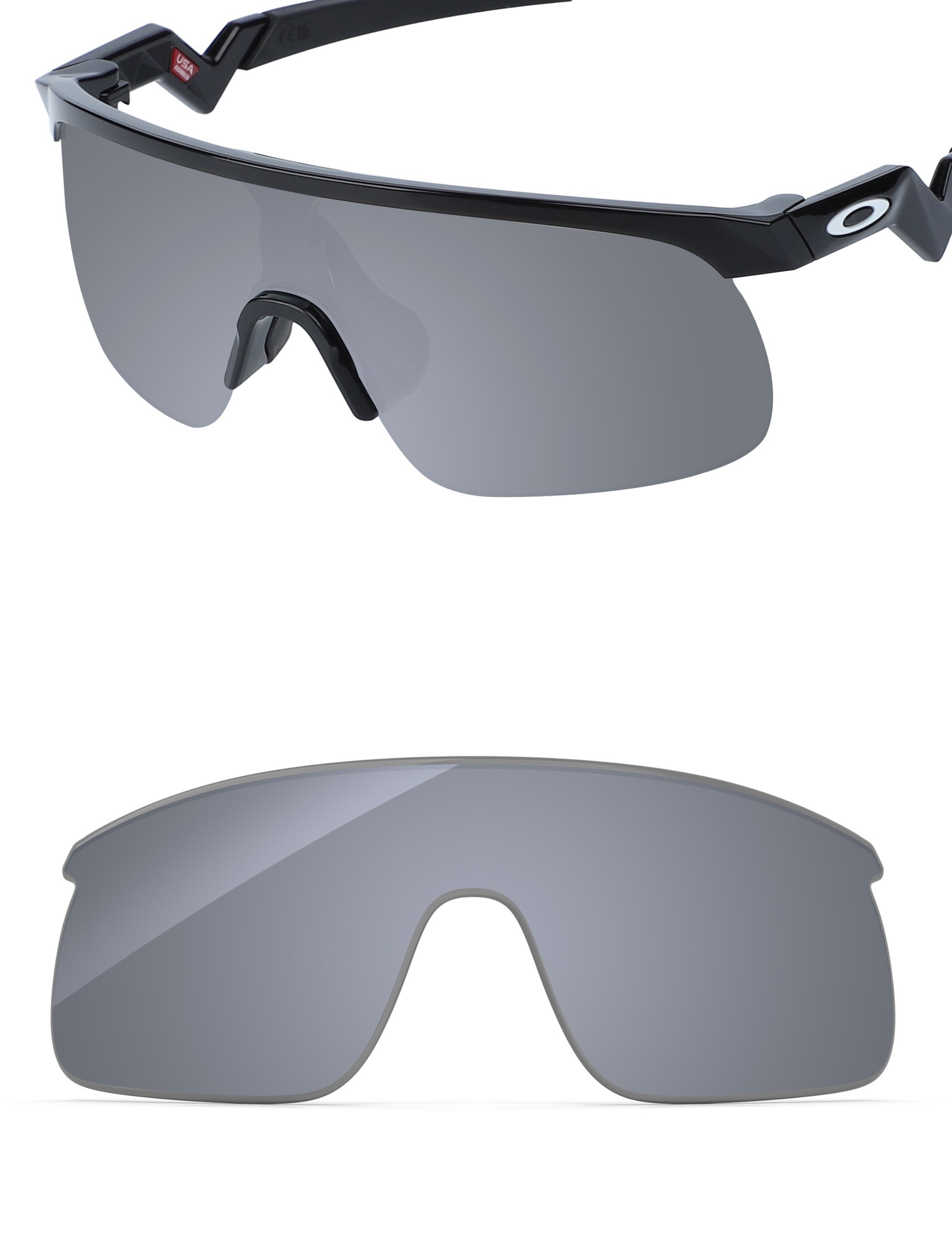 Silver Metallic FlashMirror™-Non-Polarized