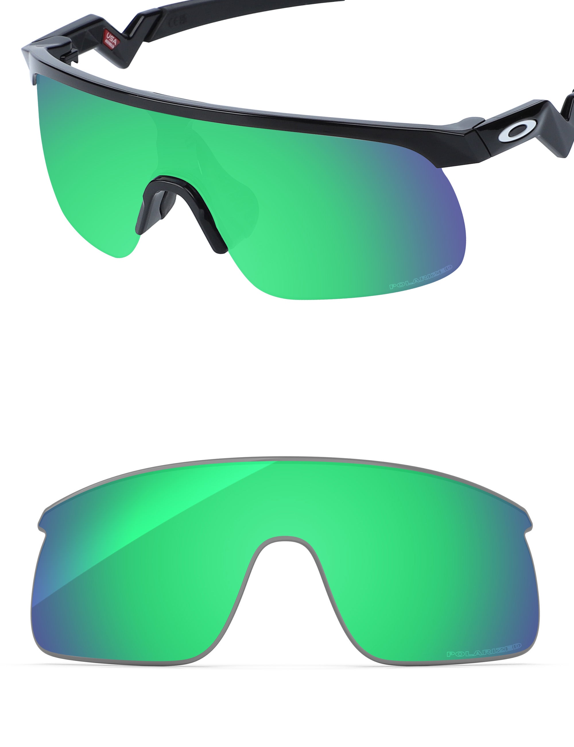 Emerald Green FlashMirror™-Polarized