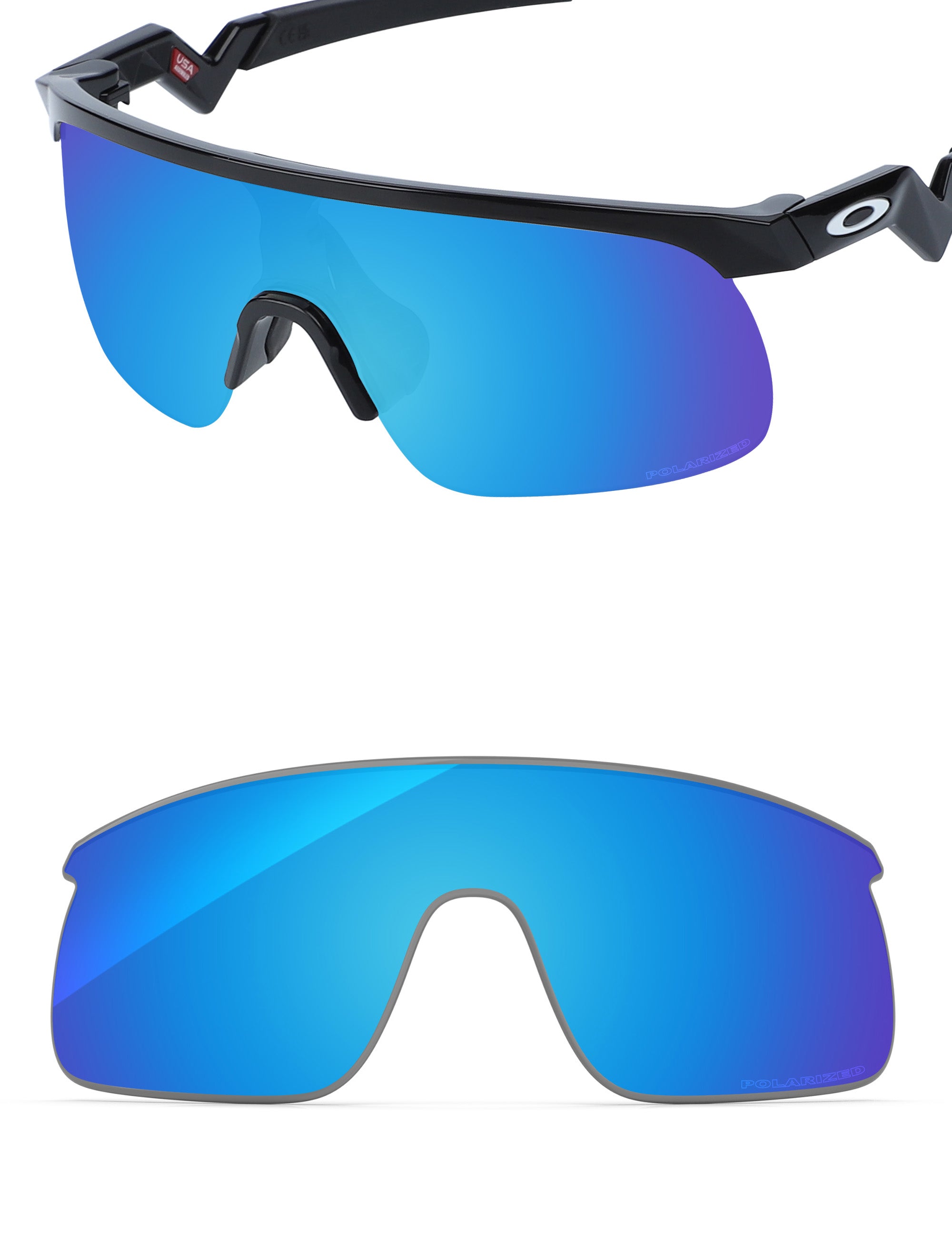 Sky Blue FlashMirror™-Polarized