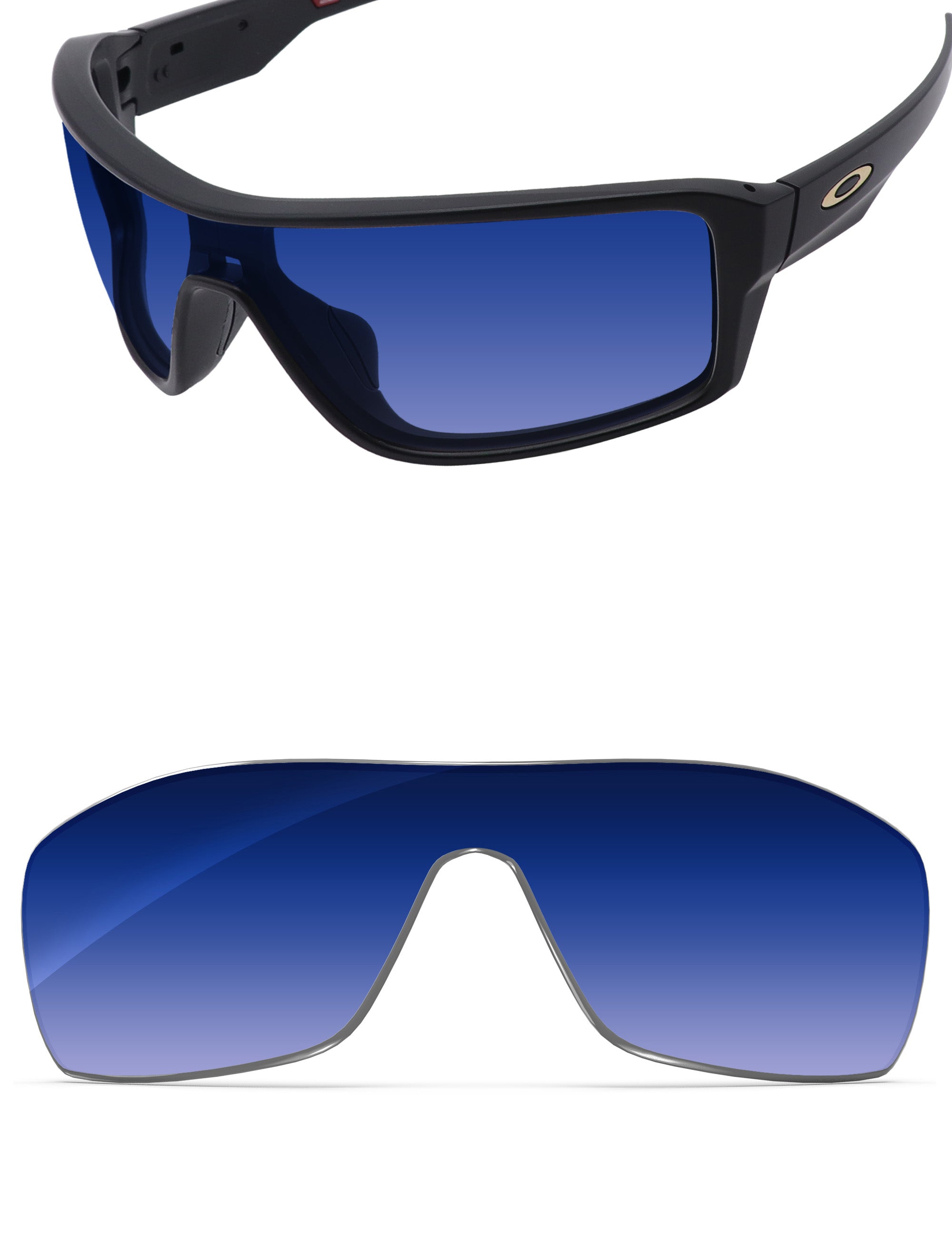 Aqua Blue Gradient-Non-Polarized
