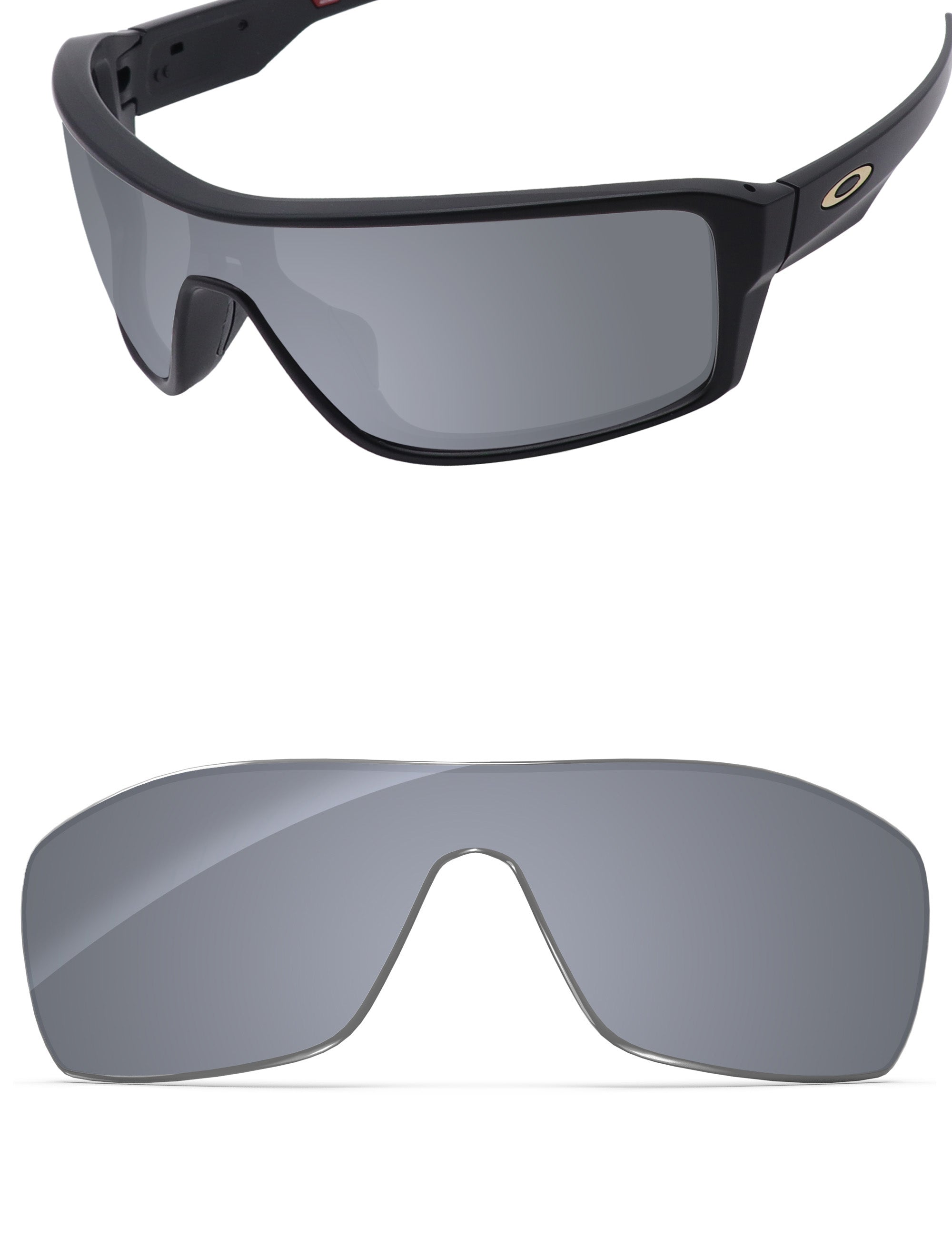 Silver Metallic FlashMirror™-Non-Polarized