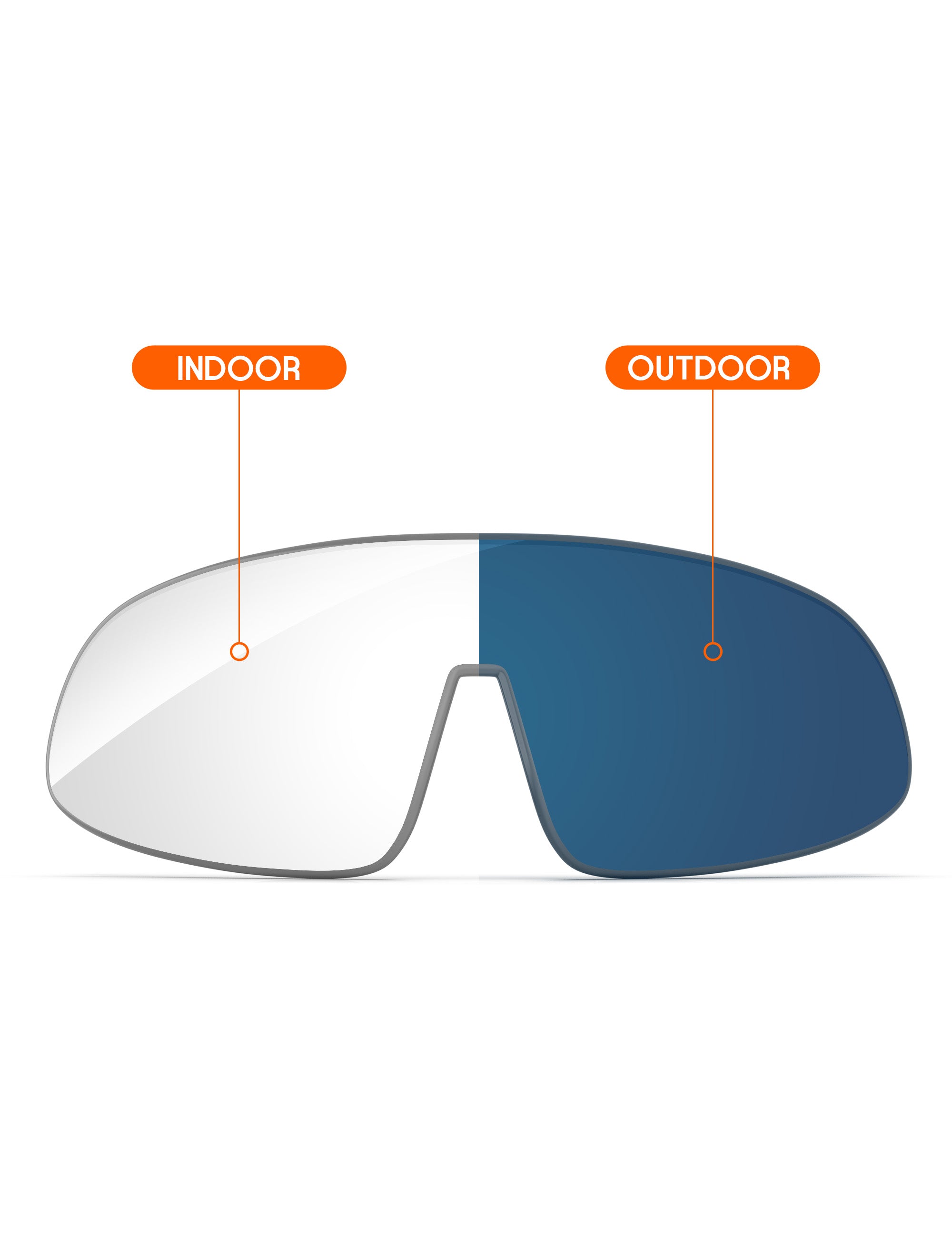 Adapt Blue Photochromic-Non-Polarized