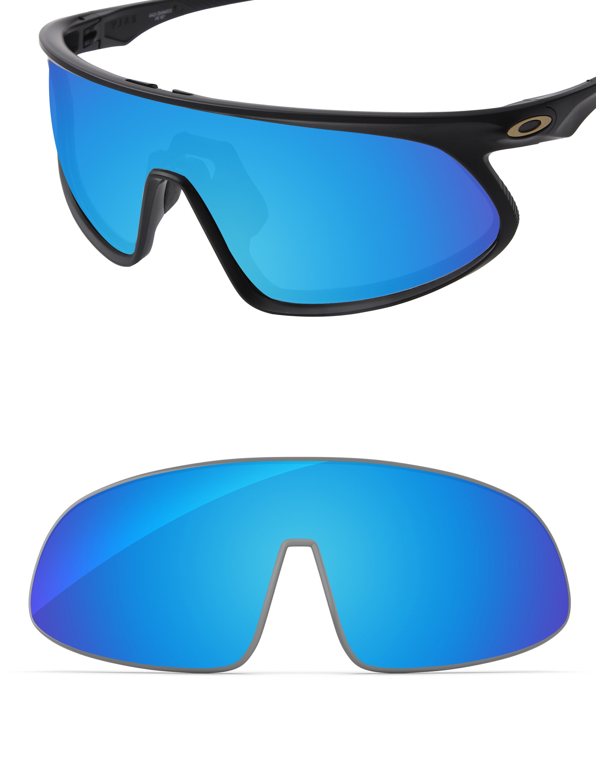 Sky Blue FlashMirror™-Non-Polarized