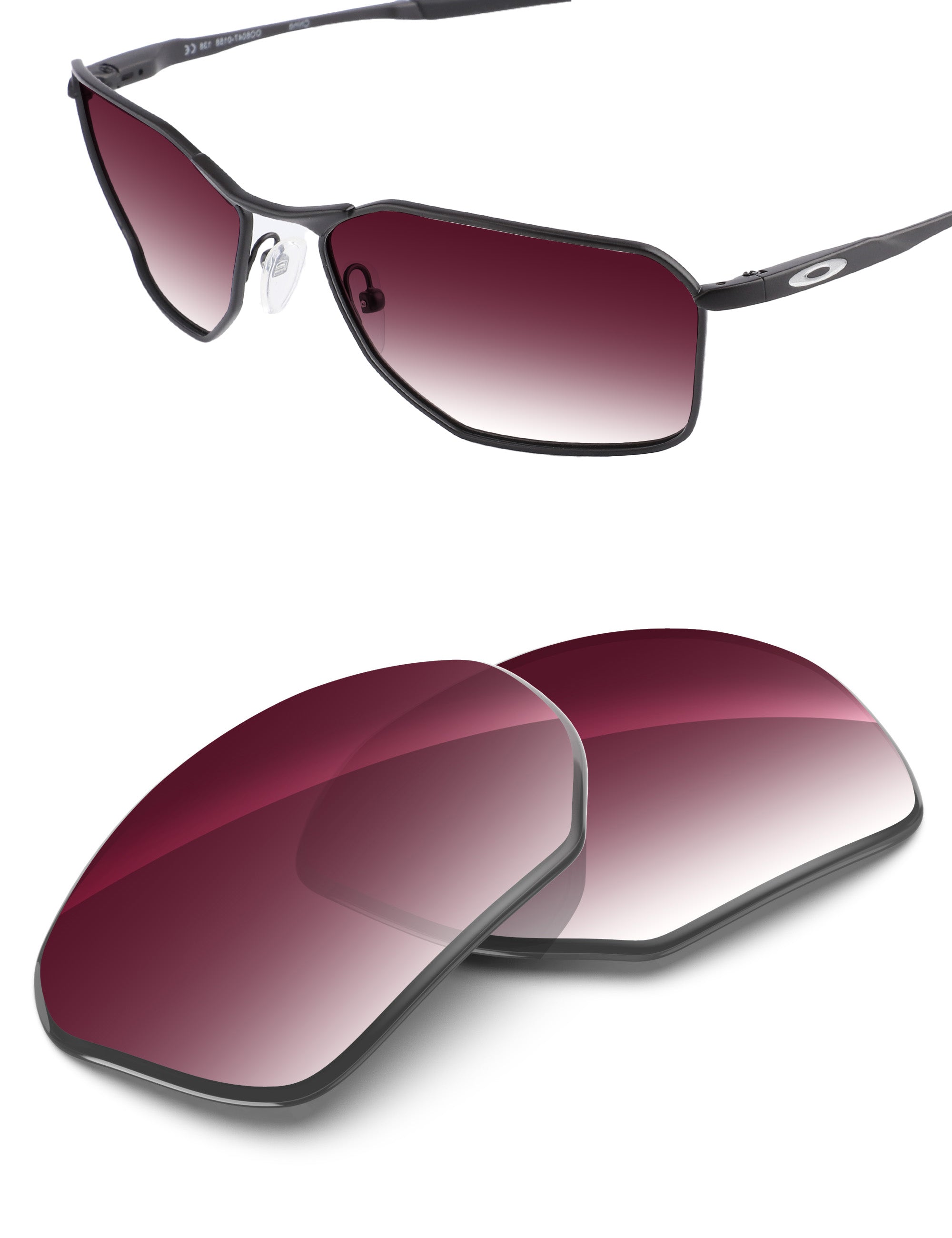 Wine Red Gradient-Non-Polarized
