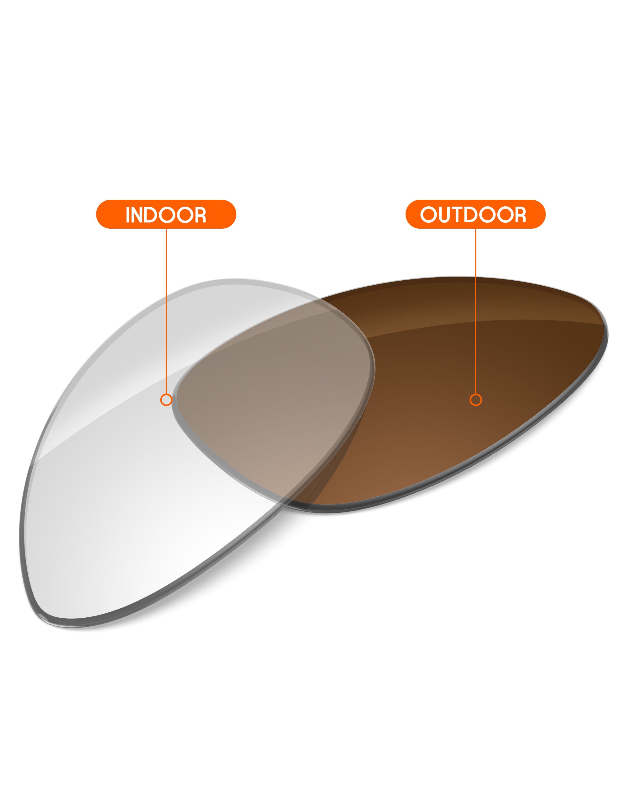 Adapt Brown Photochromic-Non-Polarized