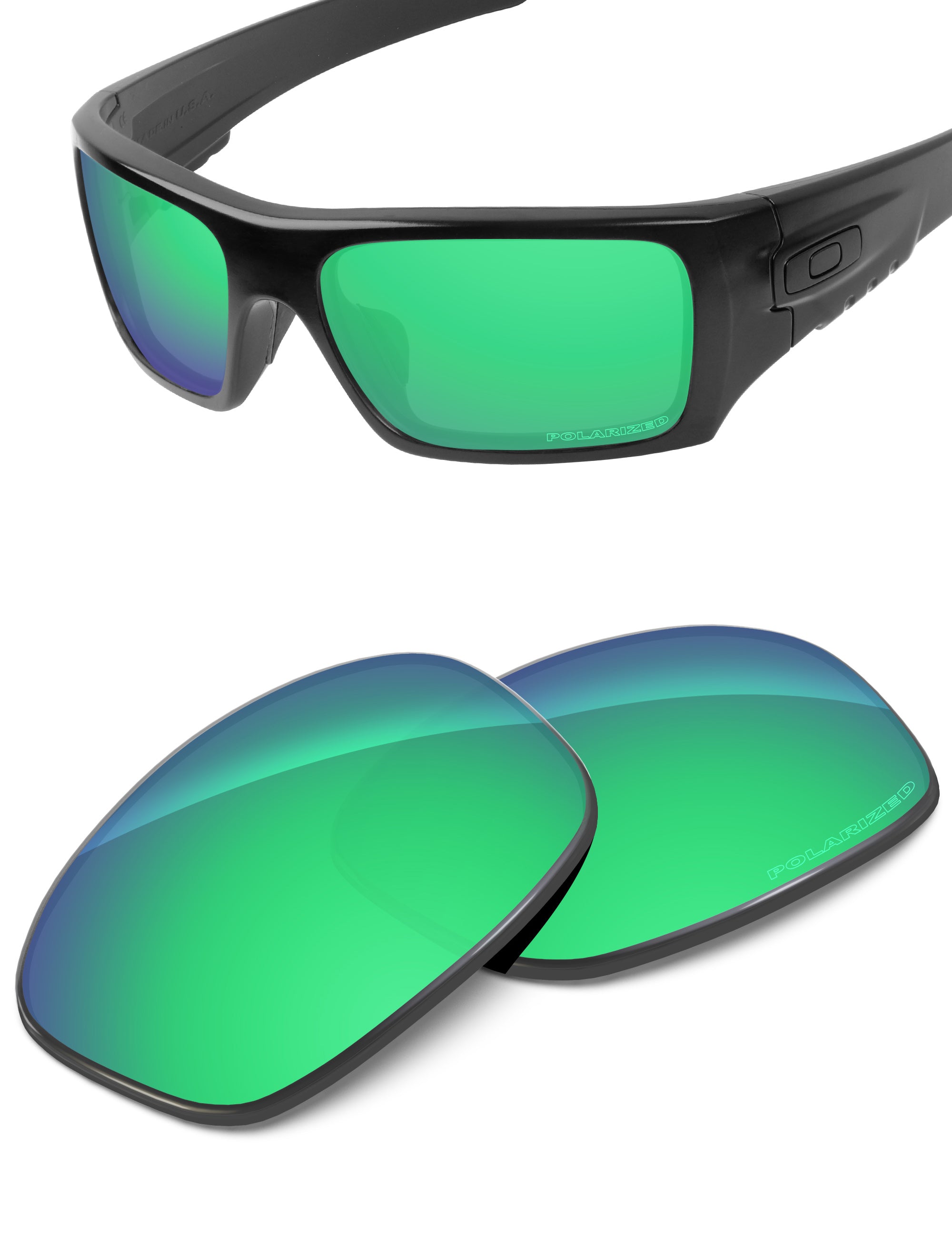 Emerald Green FlashMirror™-Polarized