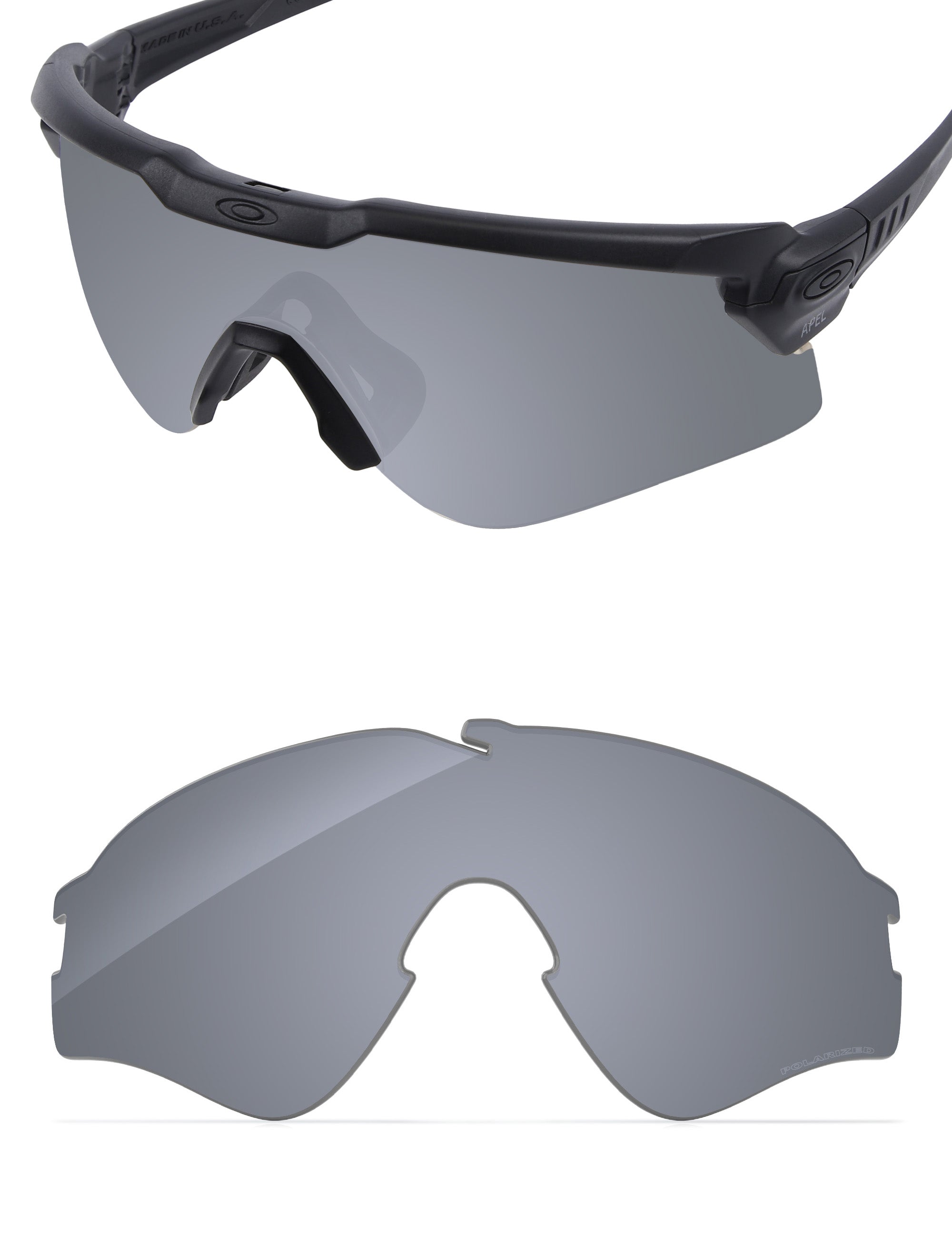 Silver Metallic FlashMirror™-Polarized