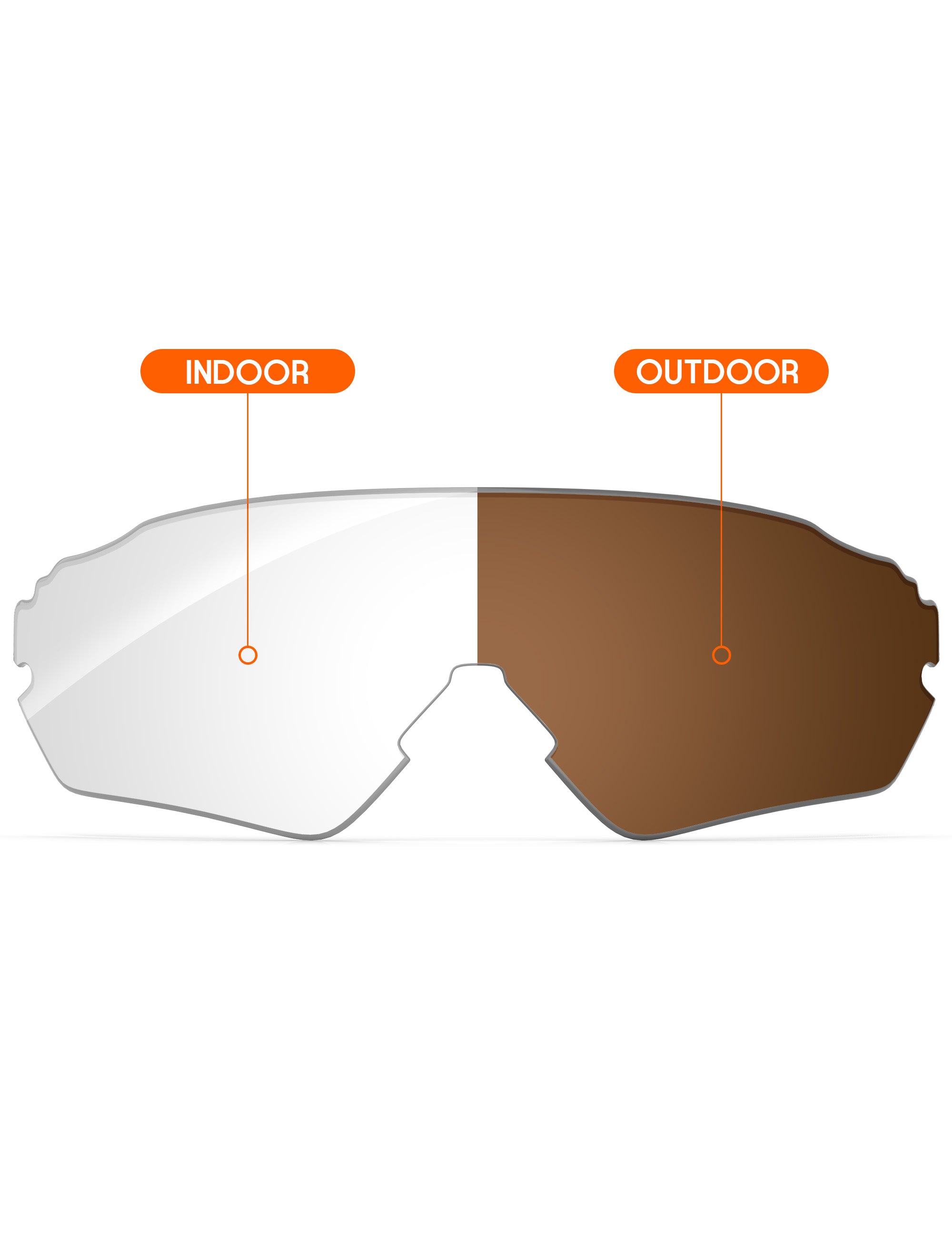 Adapt Brown Photochromic-Non-Polarized
