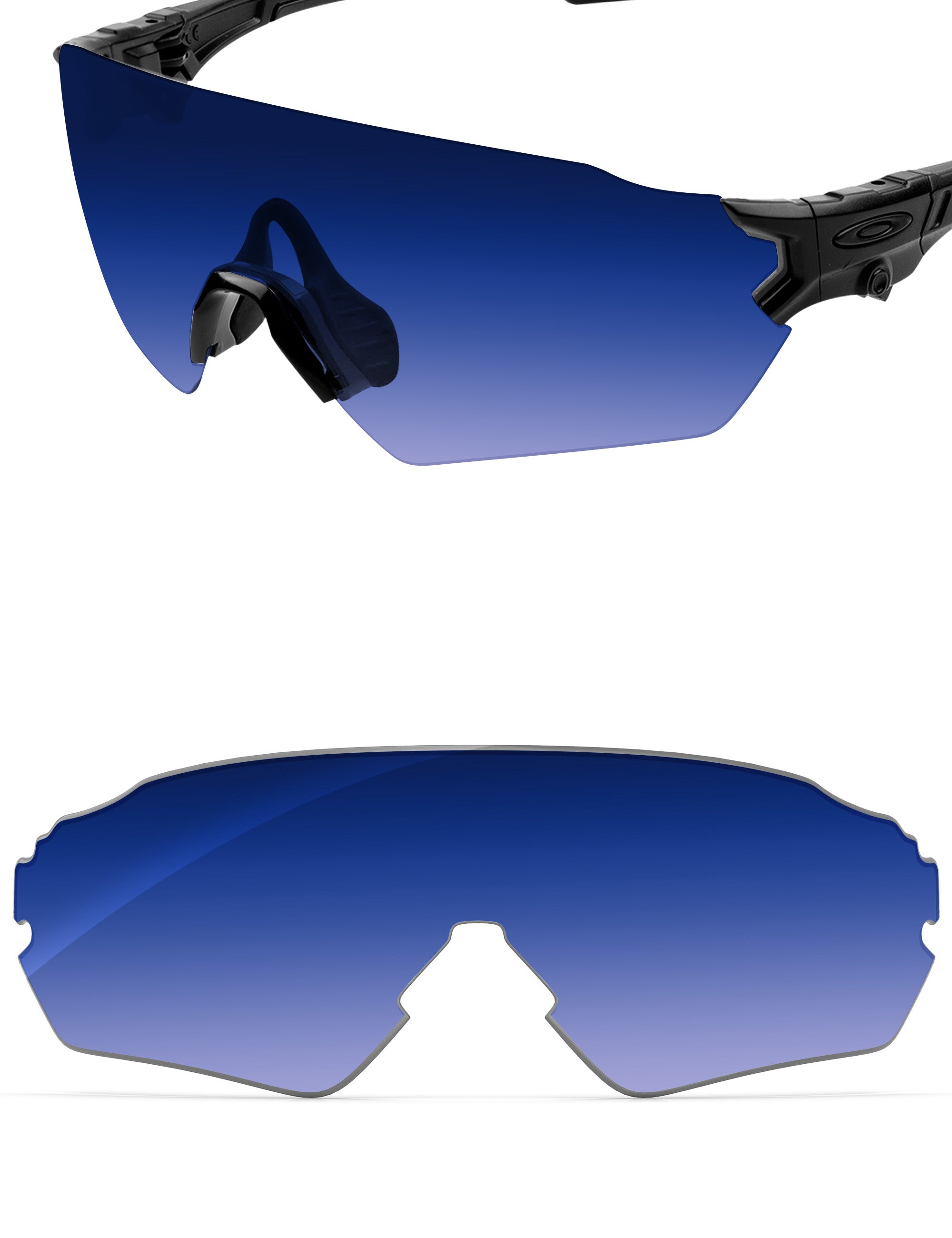 Aqua Blue Gradient-Non-Polarized