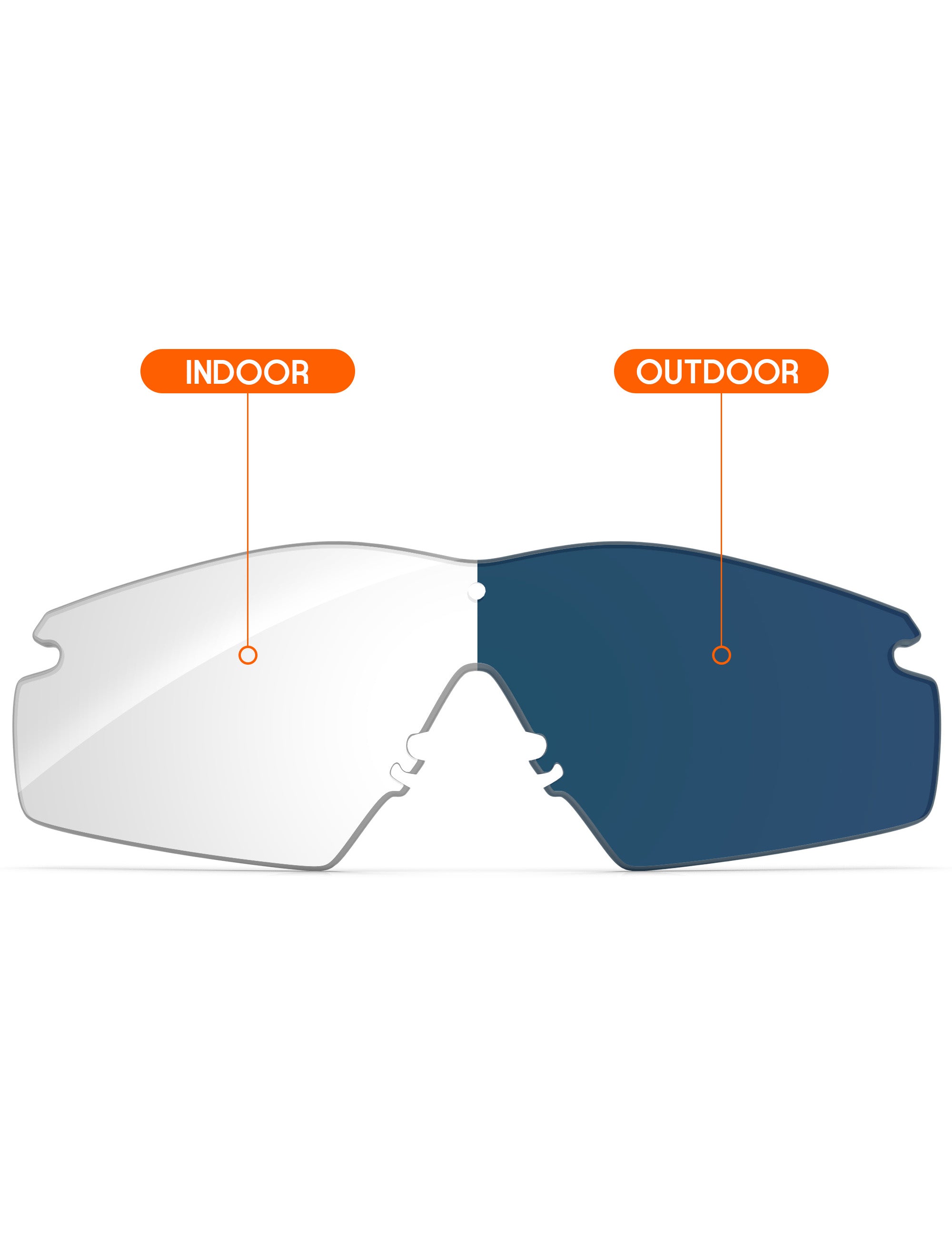 Adapt Blue Photochromic-Non-Polarized
