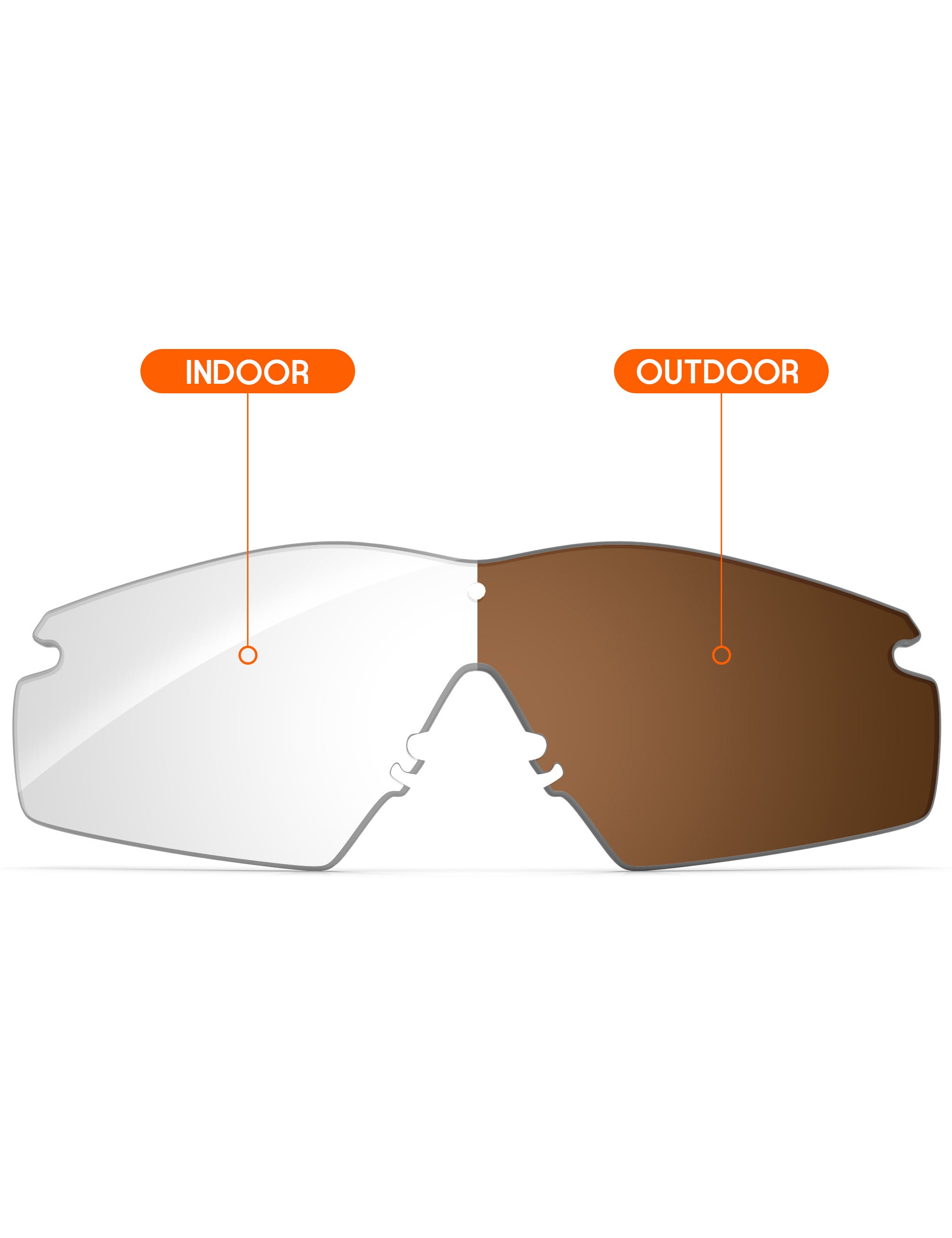 Adapt Brown Photochromic-Non-Polarized