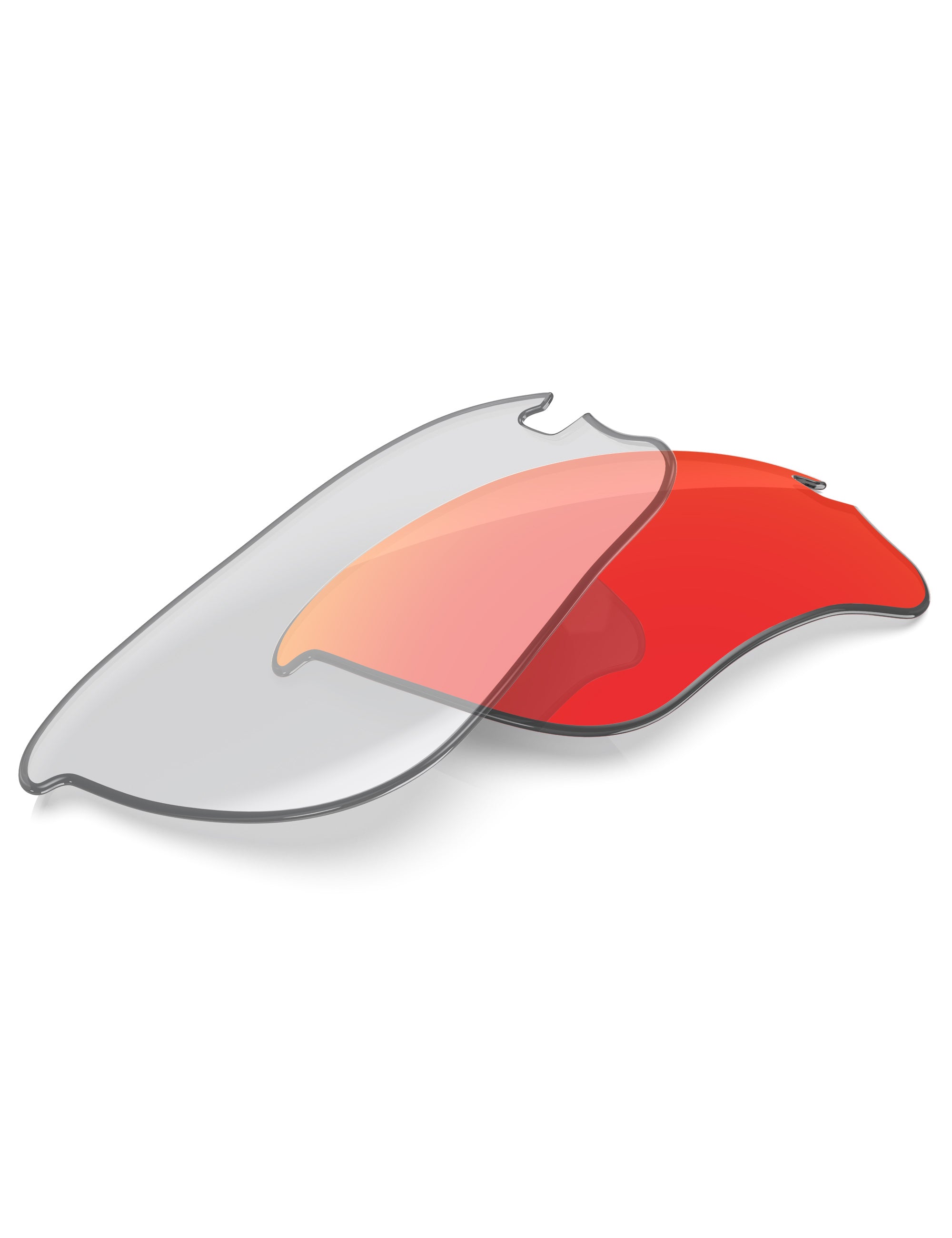 Fire Red FlashMirror™ Photochromic-Non-Polarized