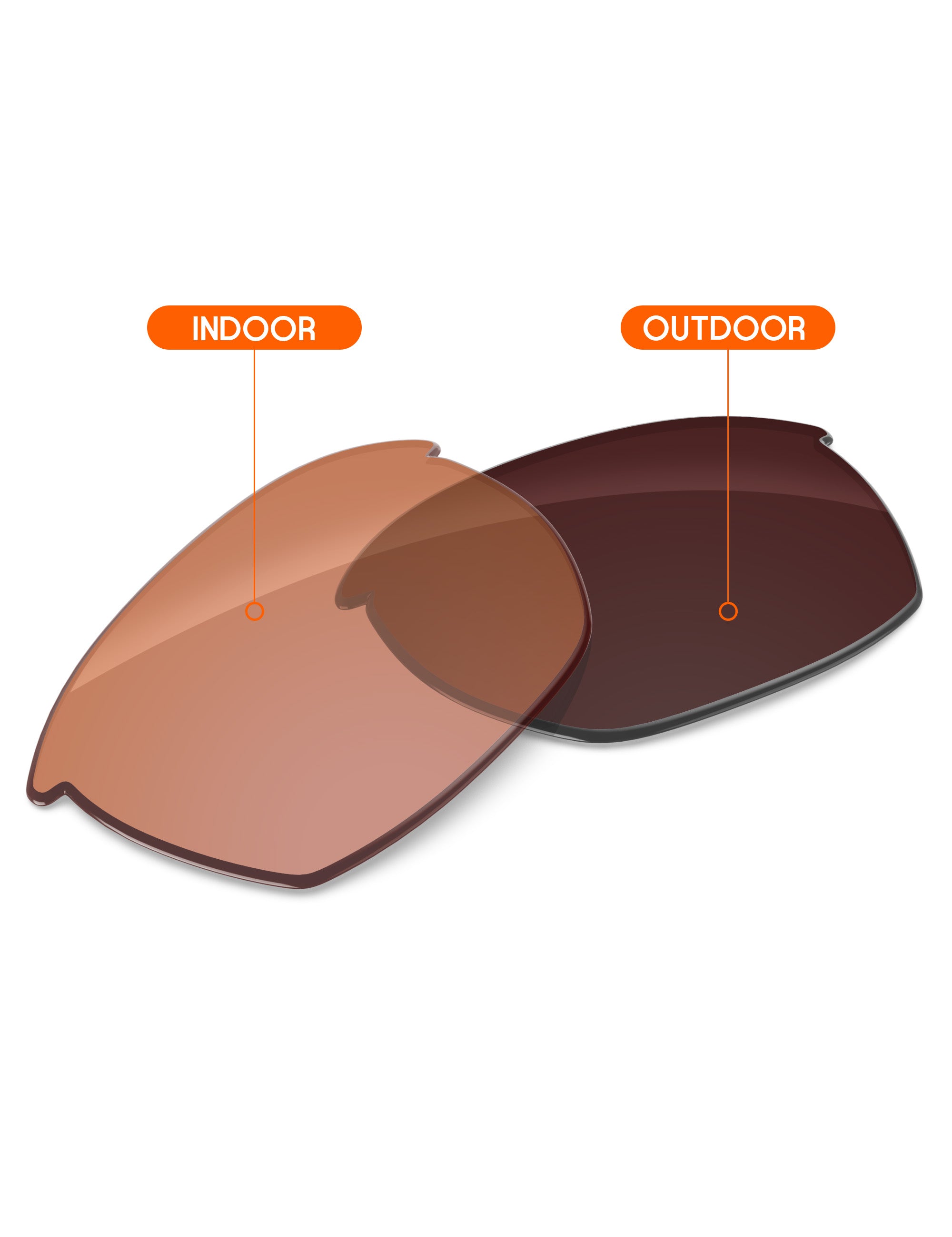 Orange Tint Photochromic-Non-Polarized
