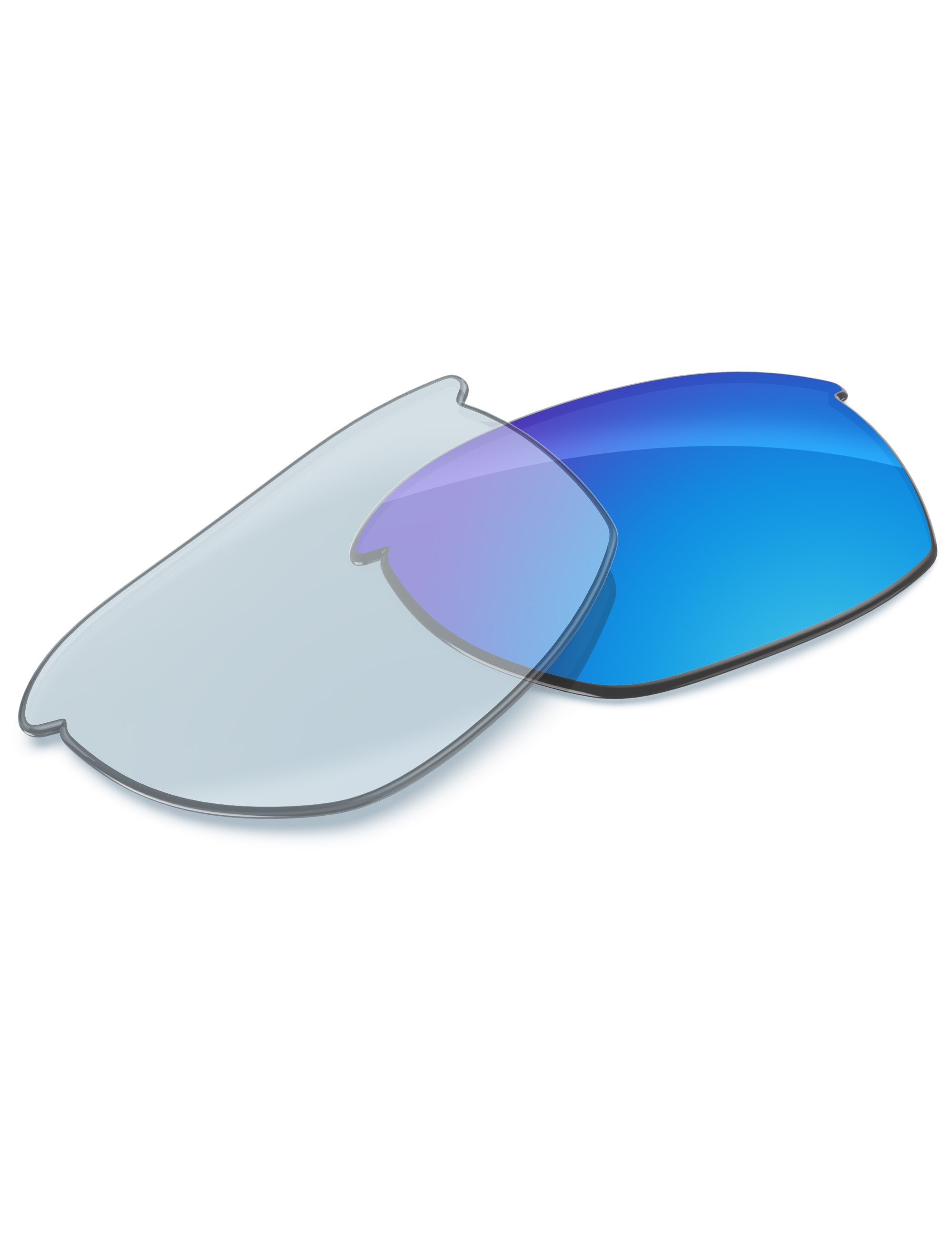 Sky Blue FlashMirror™ Photochromic-Non-Polarized