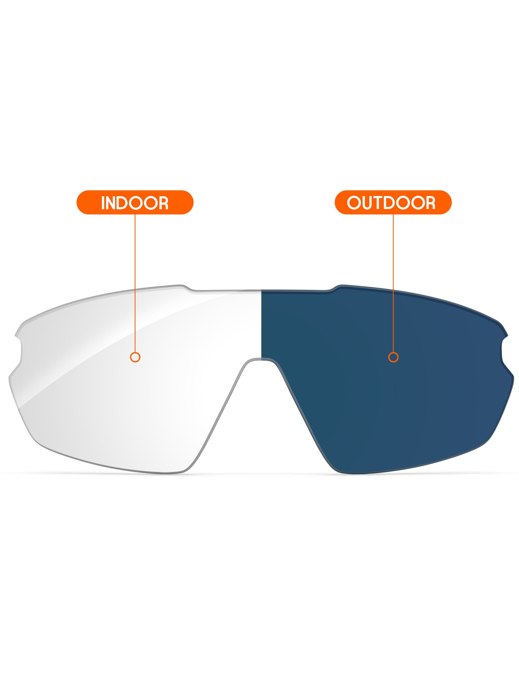 Adapt Blue Photochromic-Non-Polarized