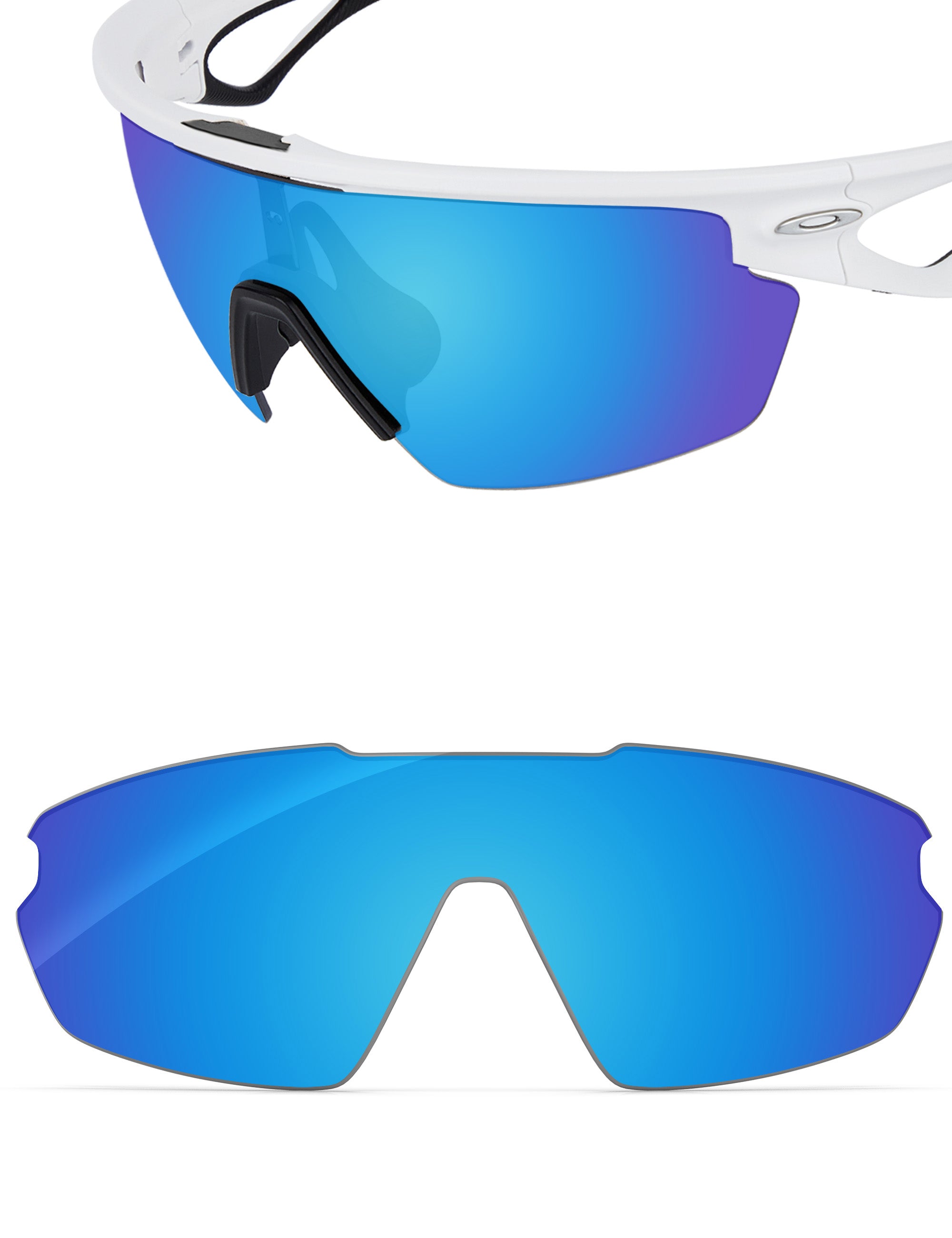 Sky Blue FlashMirror™-Non-Polarized