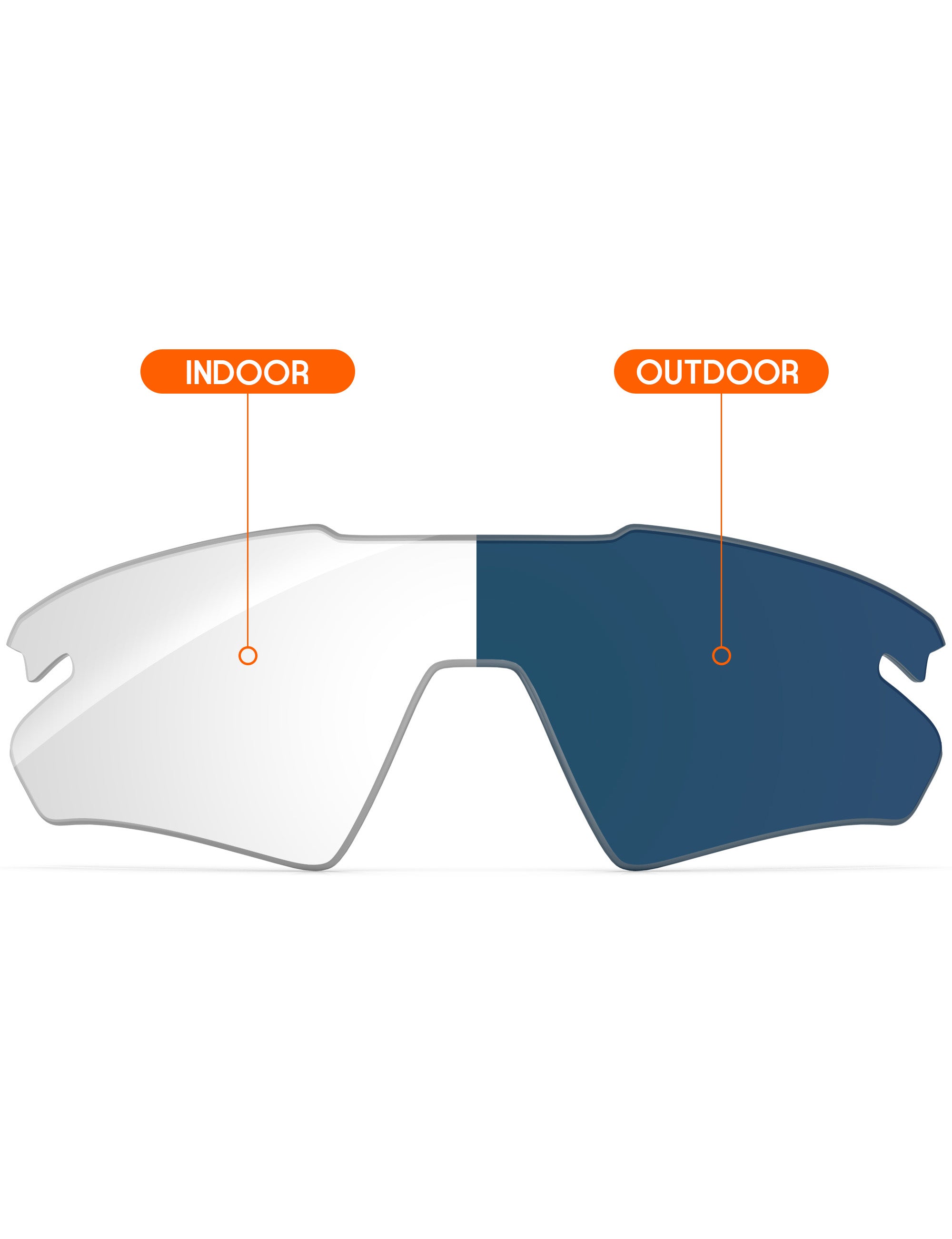 Adapt Blue Photochromic-Non-Polarized