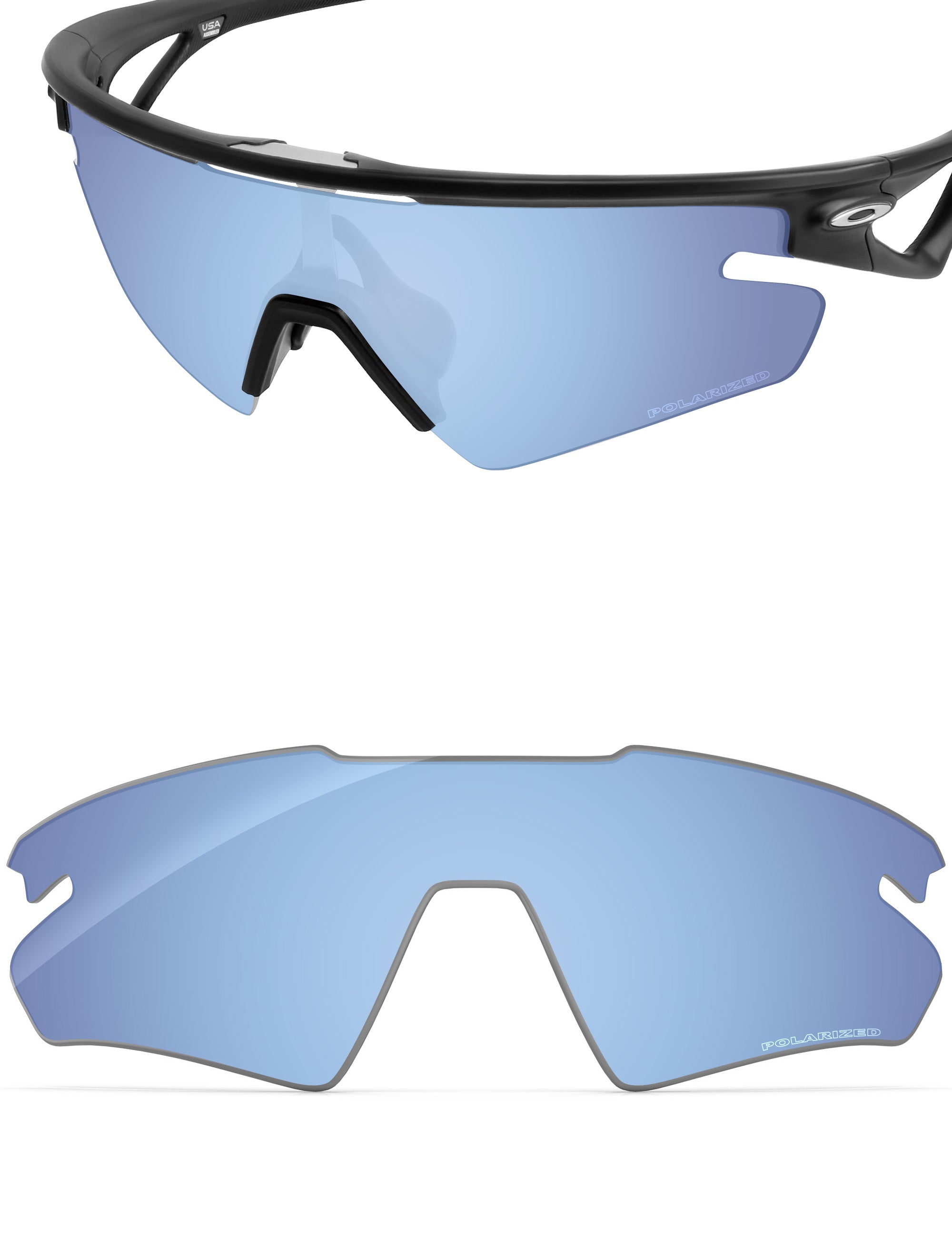 Aqua Blue FlashMirror™-Polarized