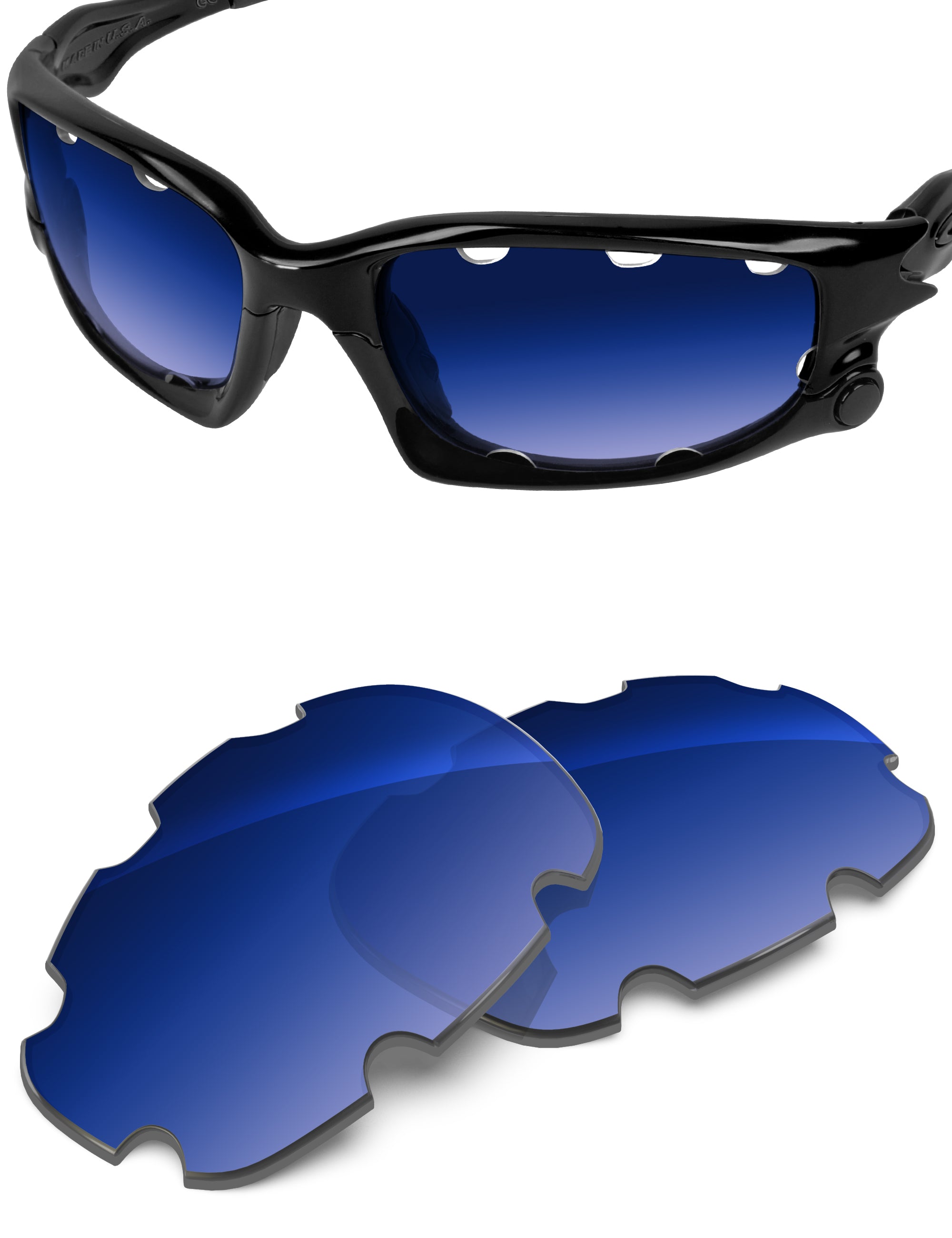 Aqua Blue Gradient-Non-Polarized