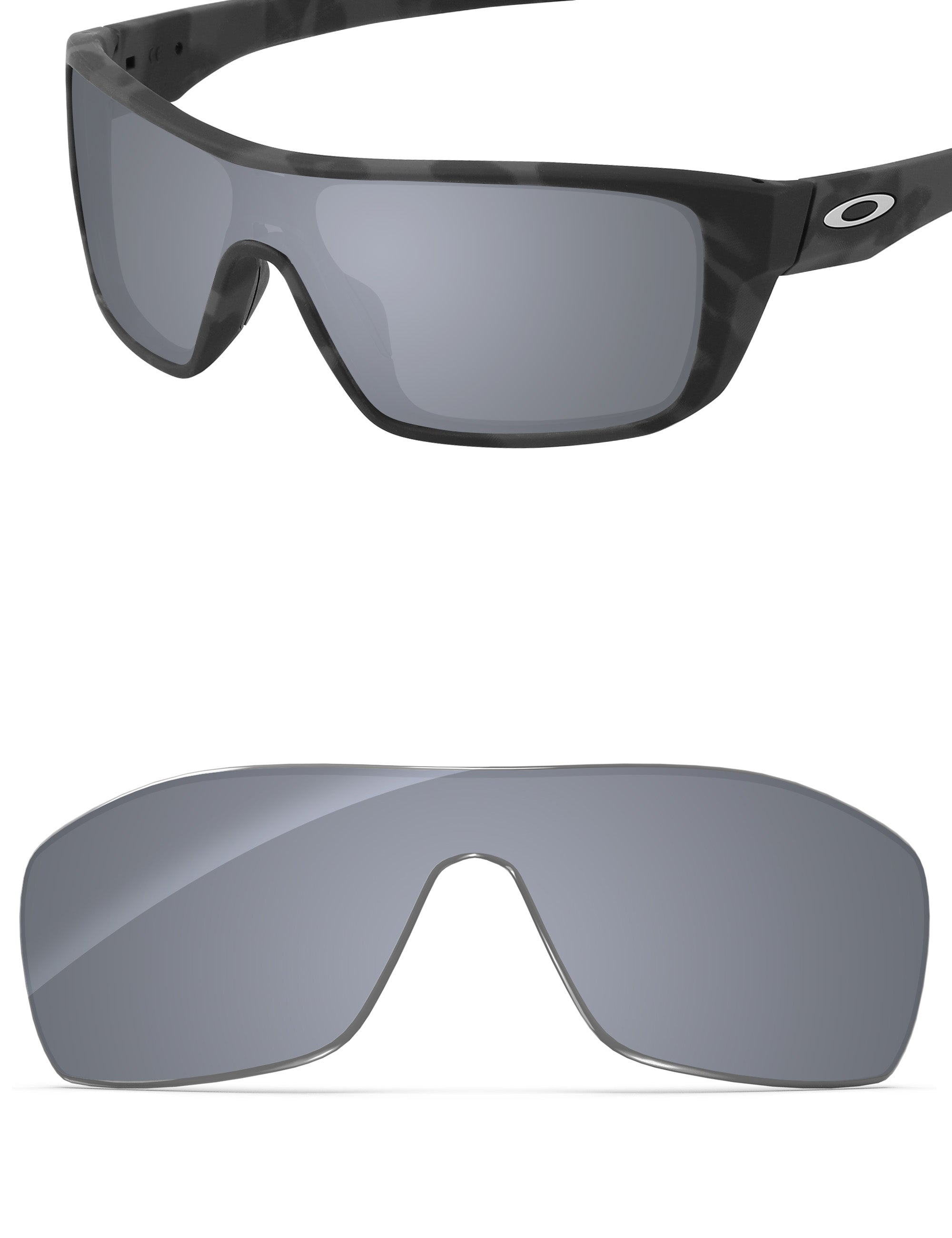 Silver Metallic FlashMirror™-Non-Polarized