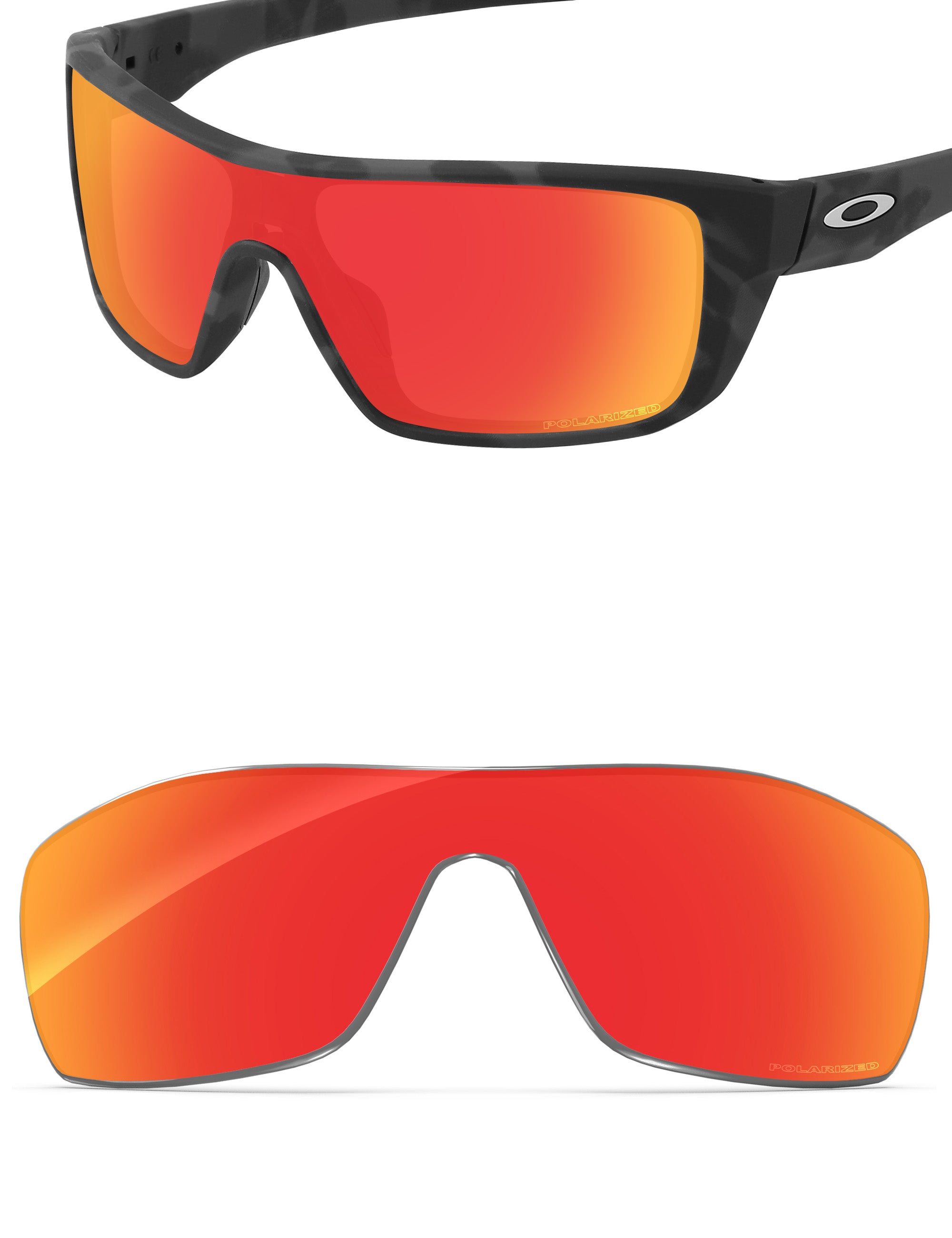 Fire Red FlashMirror™-Polarized