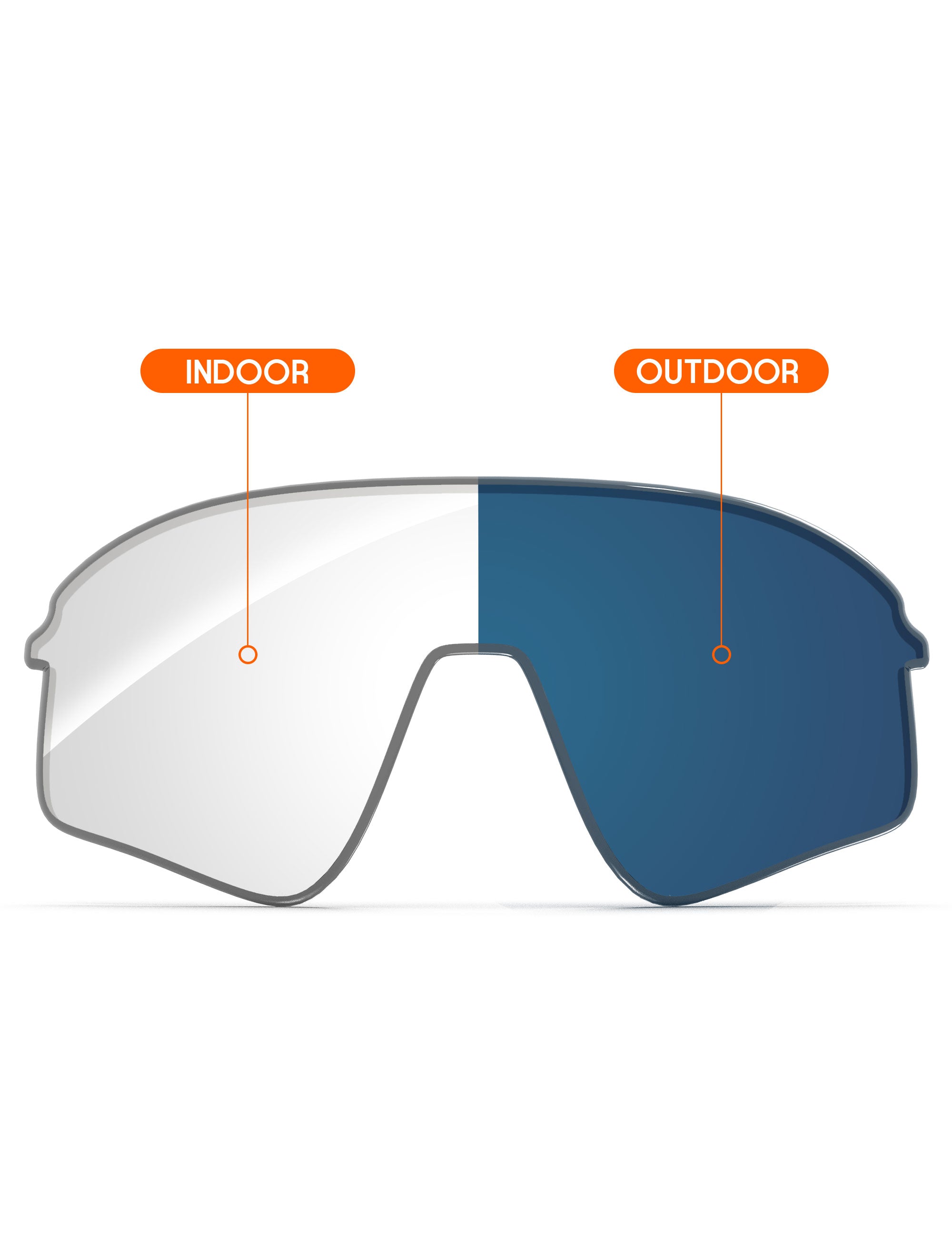 Adapt Blue Photochromic-Non-Polarized