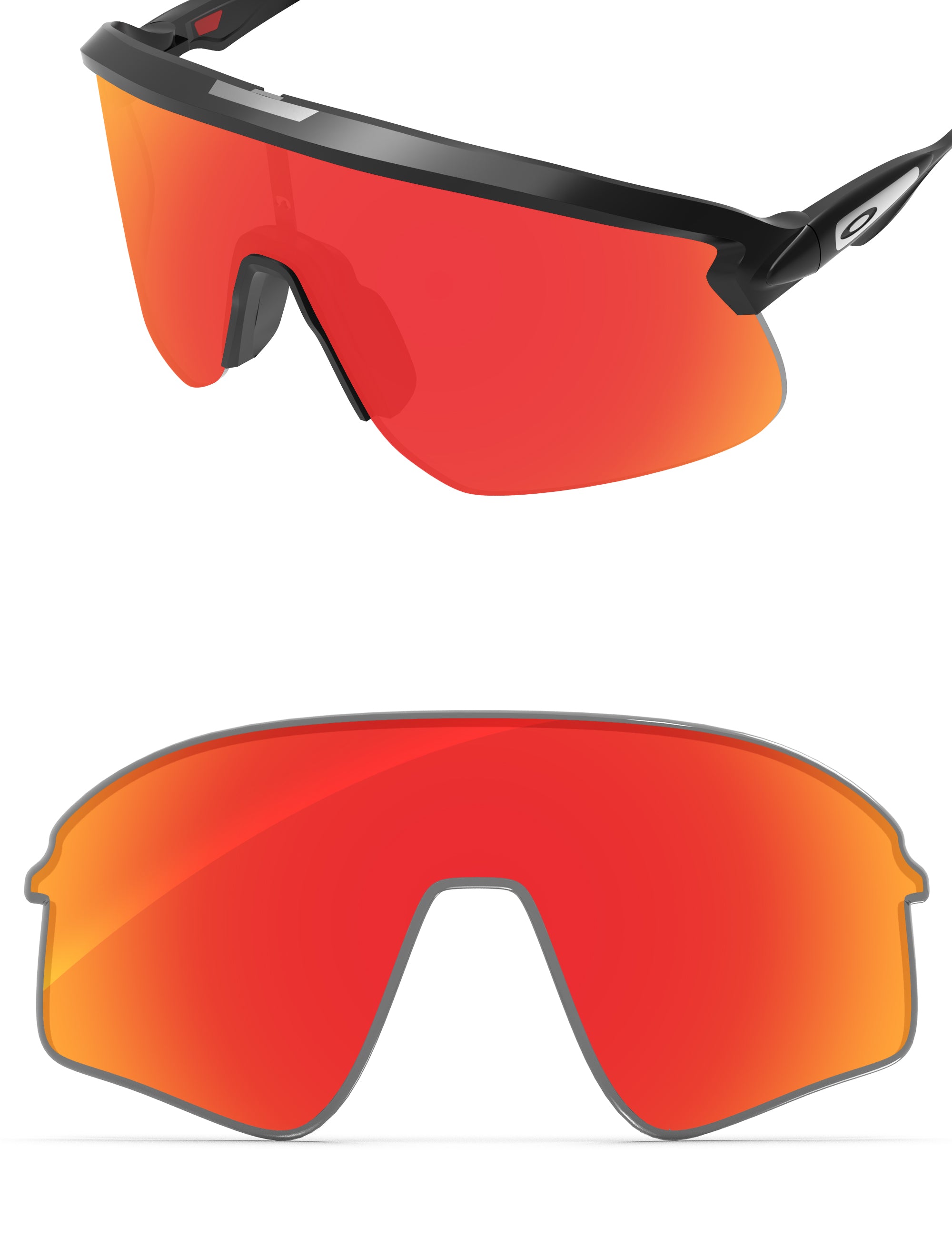 Fire Red FlashMirror™-Polarized