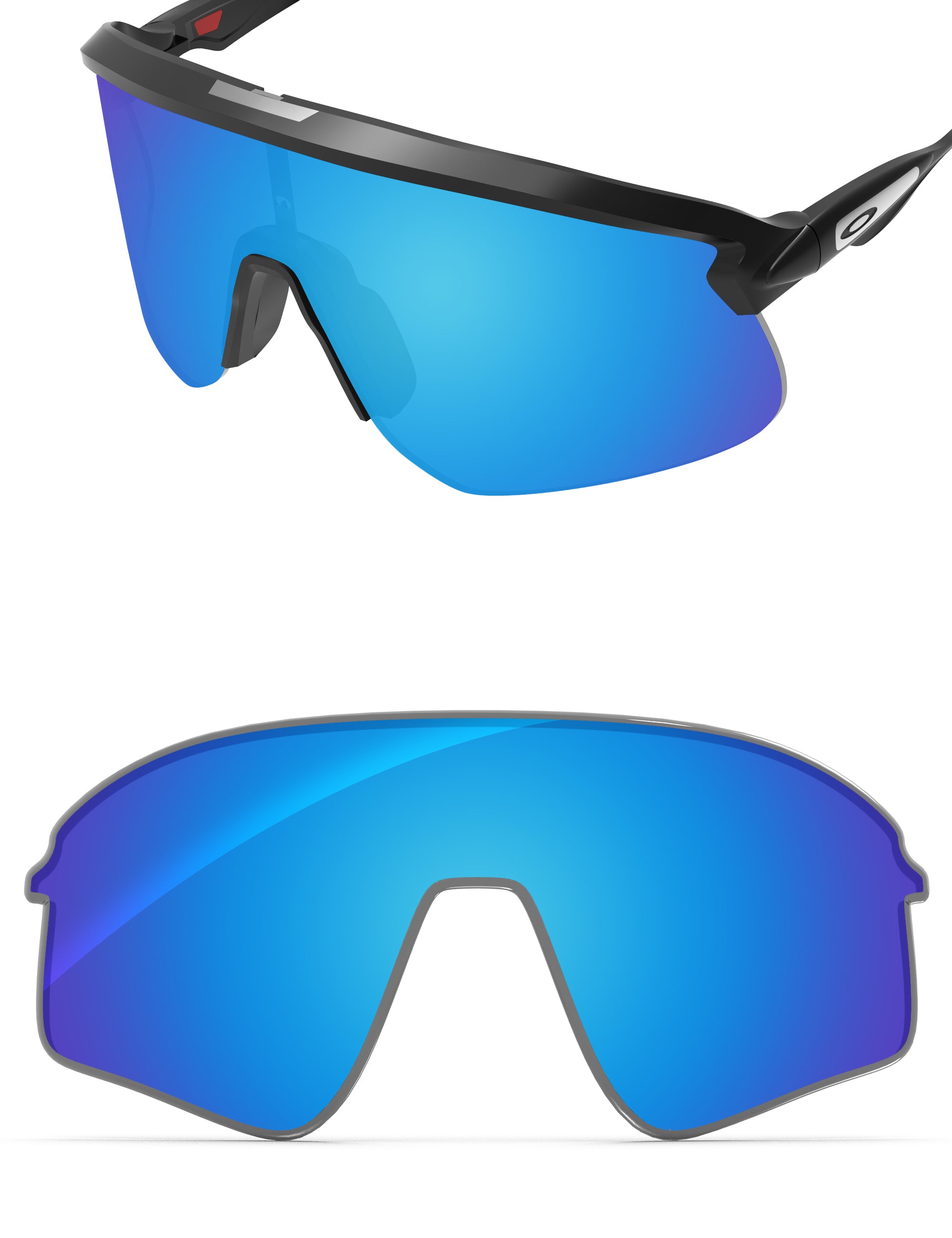 Sky Blue FlashMirror™-Polarized