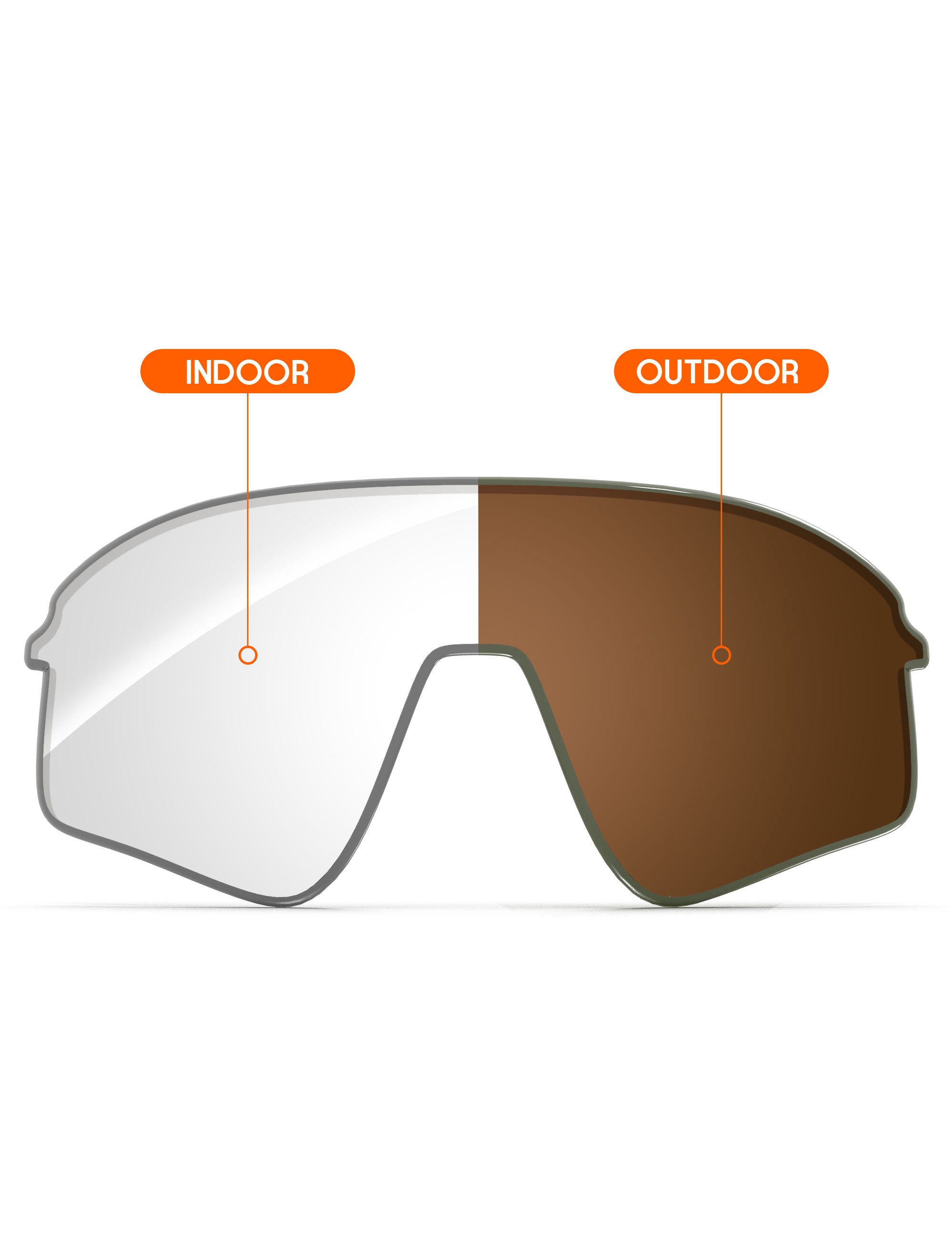 Adapt Brown Photochromic-Non-Polarized