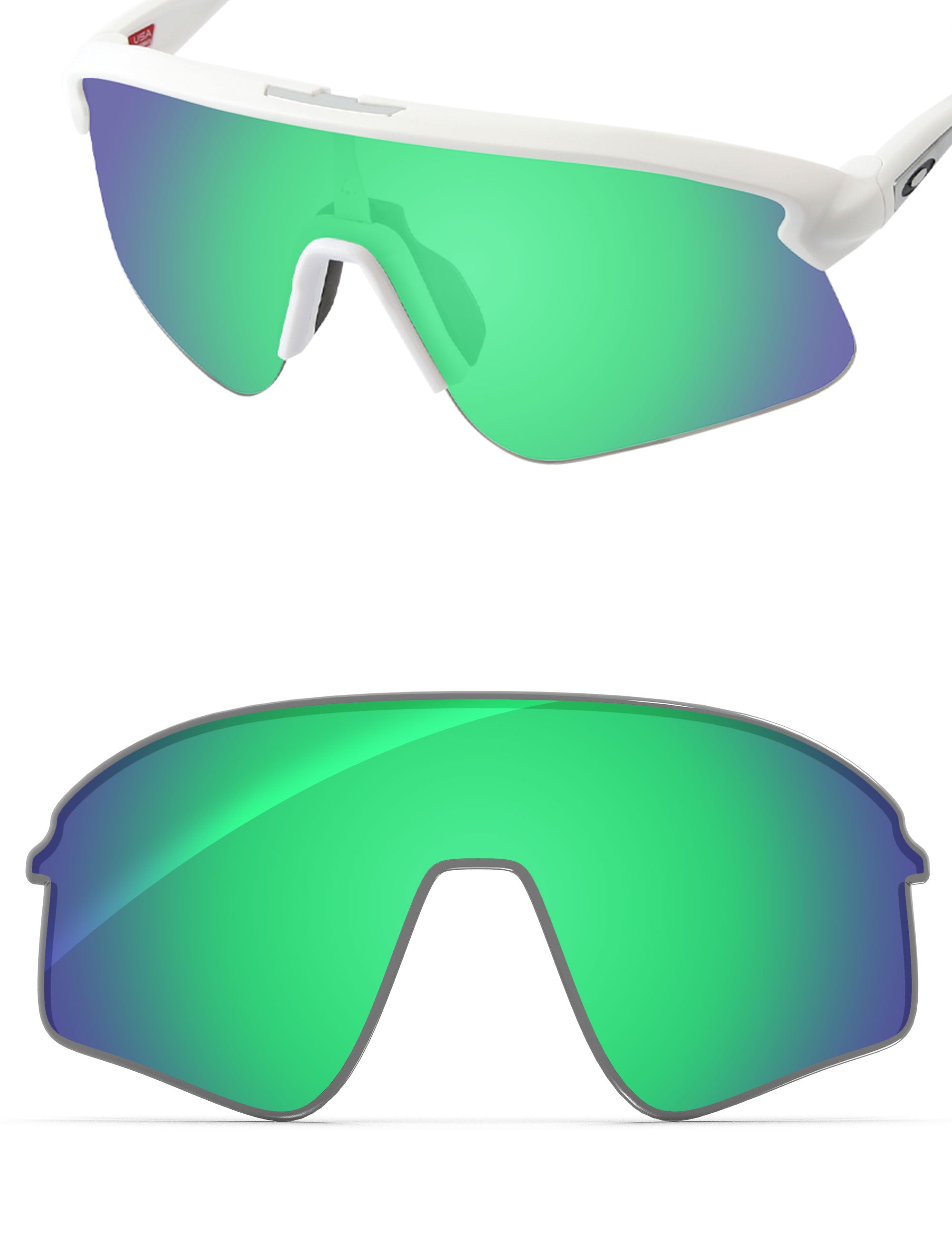 Emerald Green FlashMirror™-Polarized