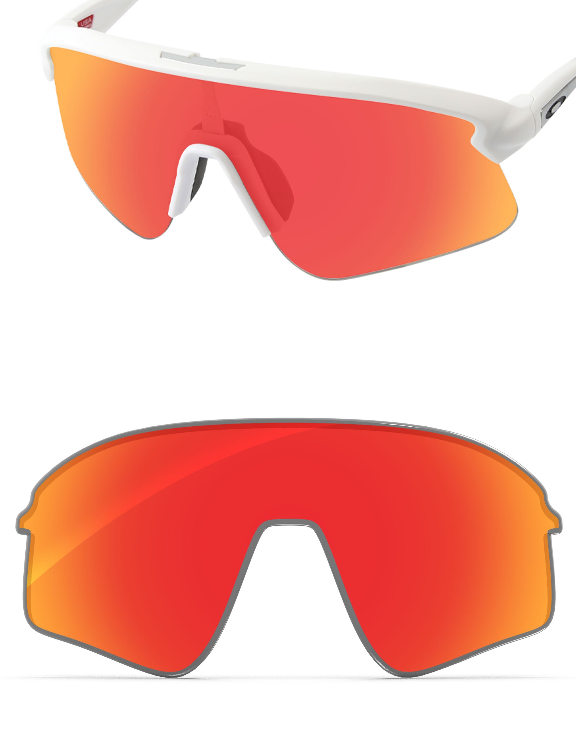 Fire Red FlashMirror™-Polarized