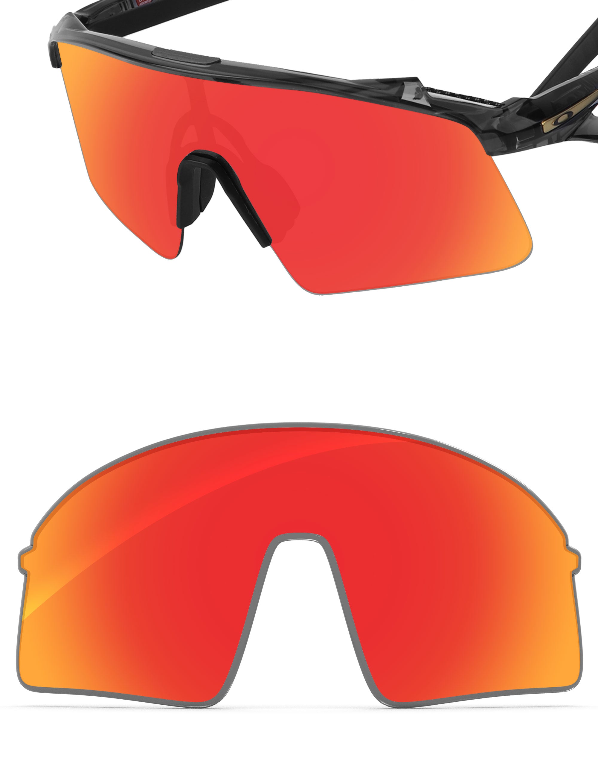 Fire Red FlashMirror™-Non-Polarized