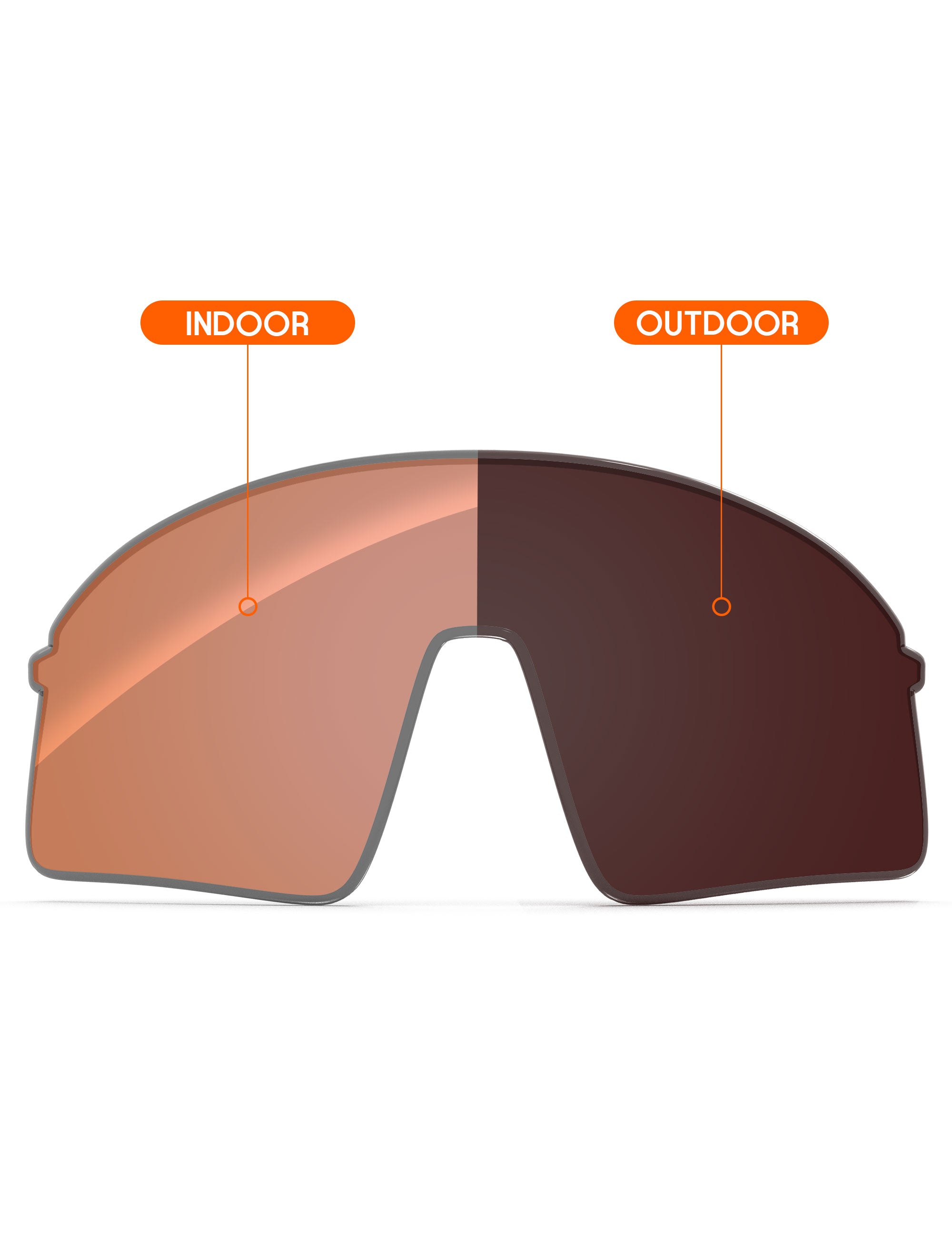 Orange Tint Photochromic-Non-Polarized