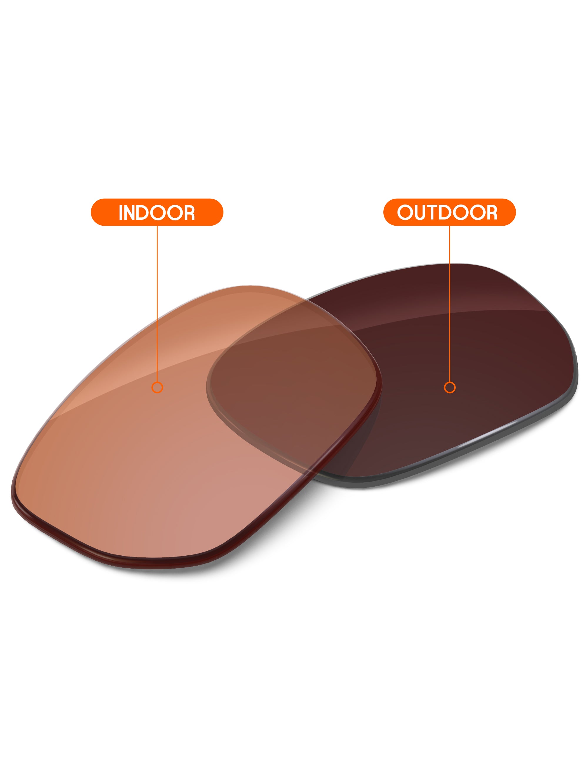 Orange Tint Photochromic-Non-Polarized