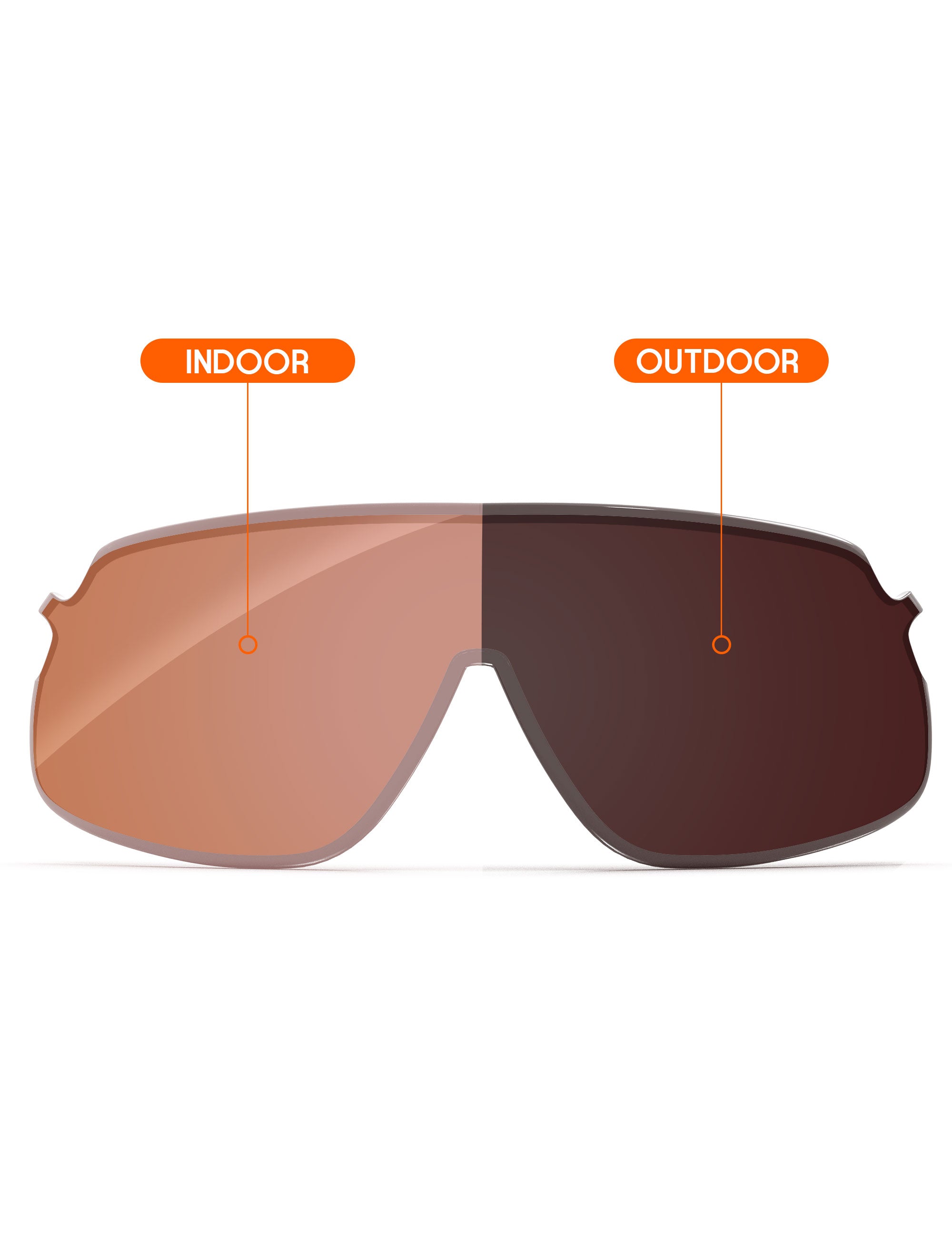 Orange Tint Photochromic-Non-Polarized