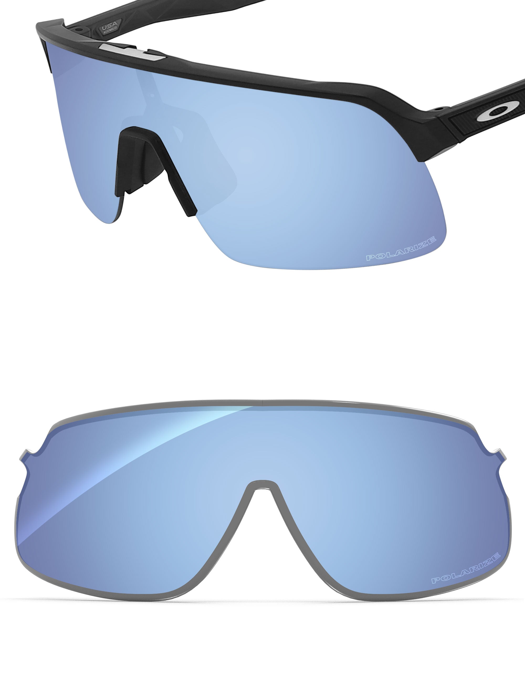Aqua Blue FlashMirror™-Polarized