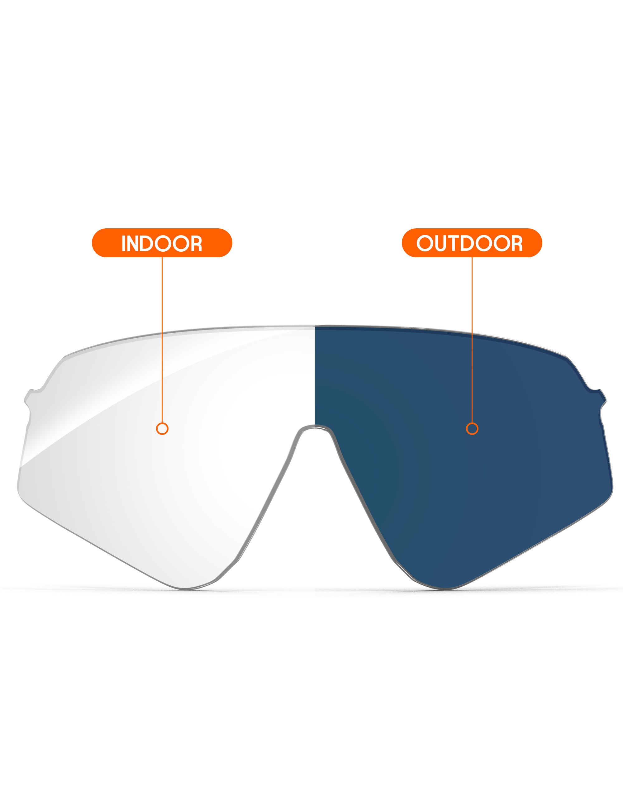 Adapt Blue Photochromic-Non-Polarized