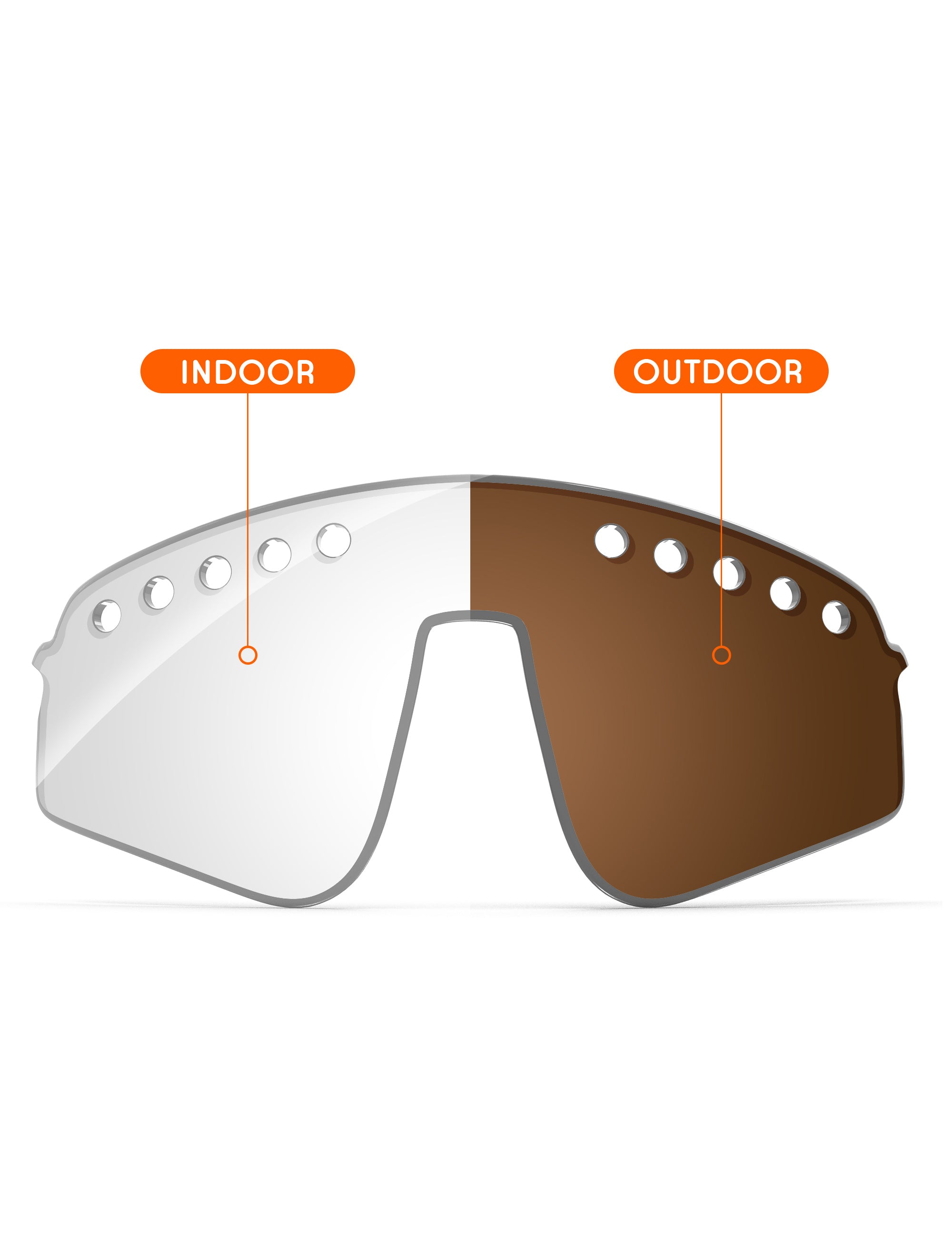 Adapt Brown Photochromic-Non-Polarized