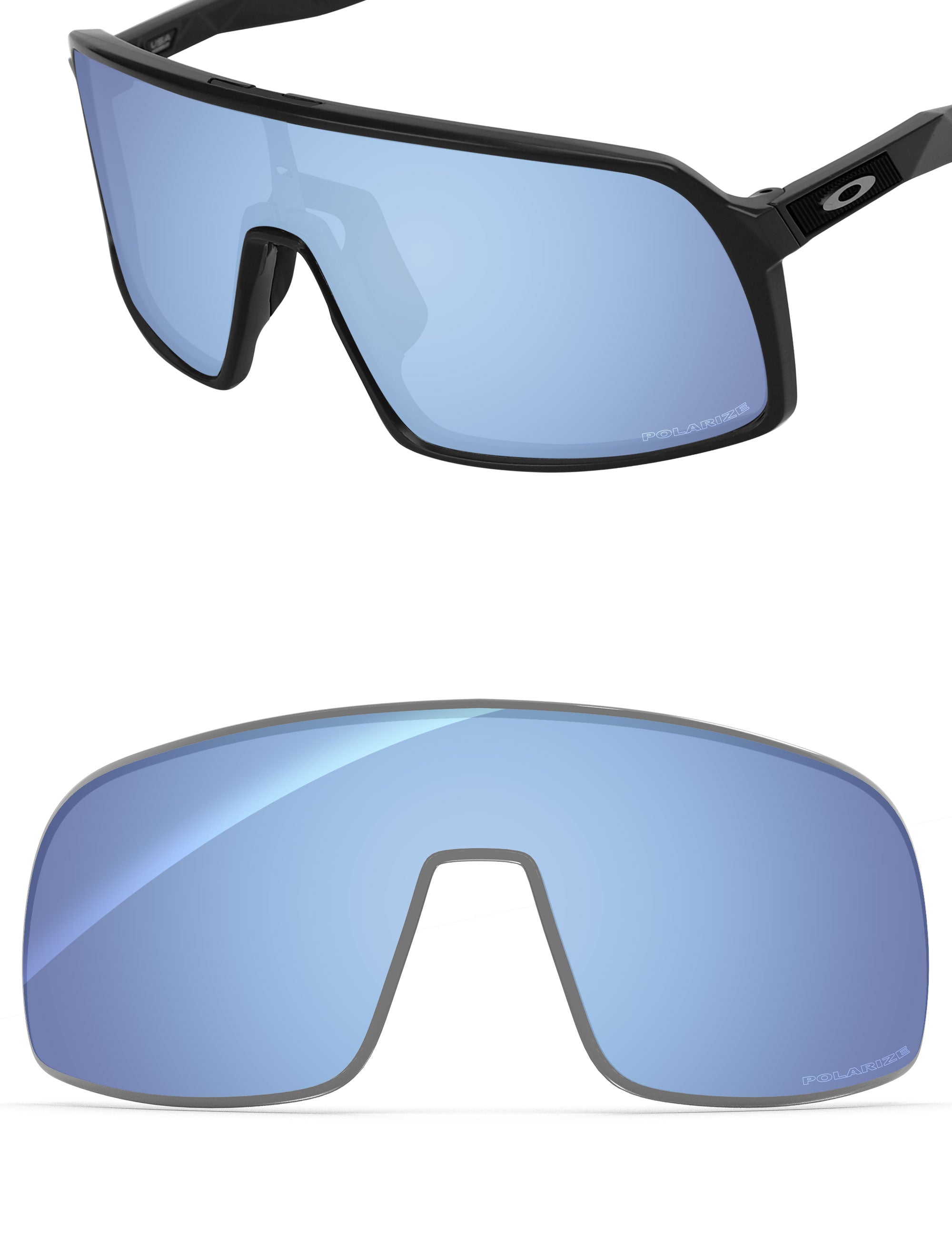 Aqua Blue FlashMirror?-Polarized