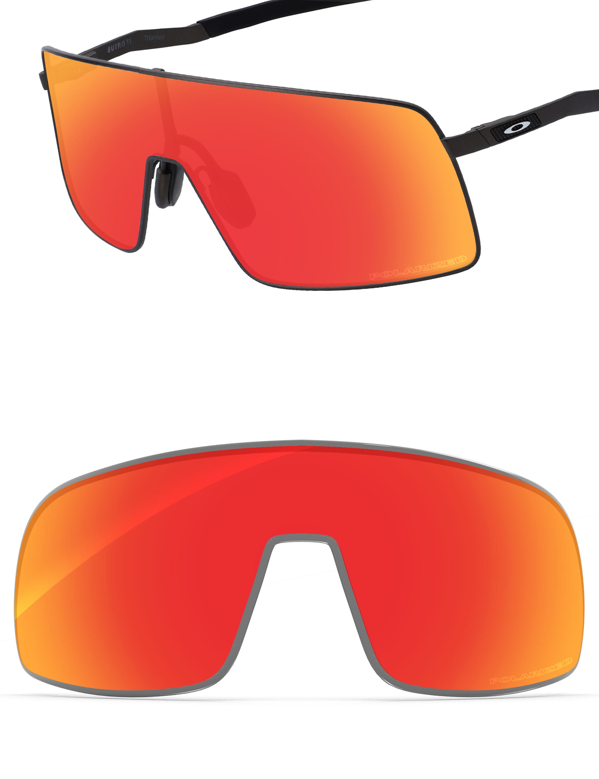 Fire Red FlashMirror™-Polarized