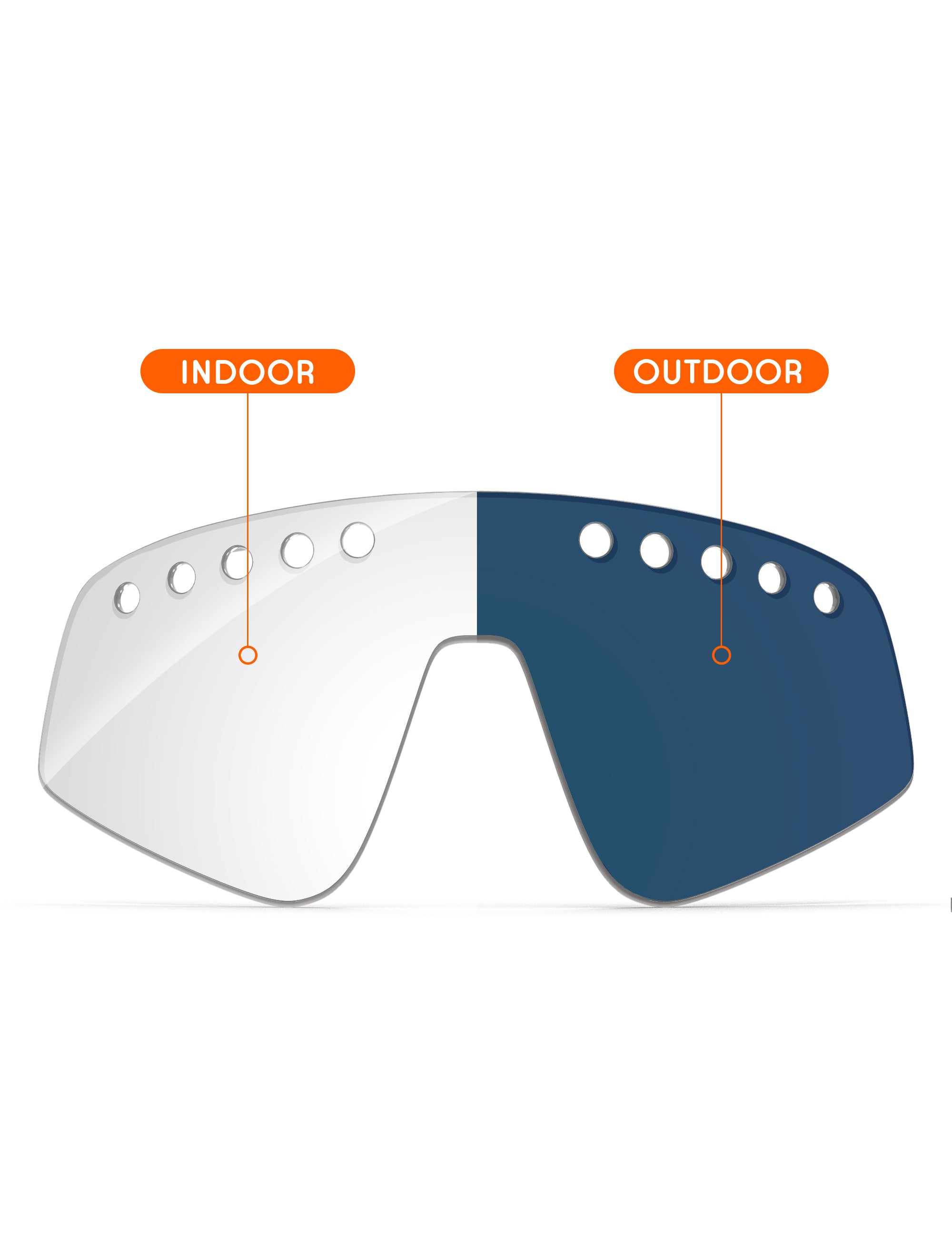 Adapt Blue Photochromic-Non-Polarized