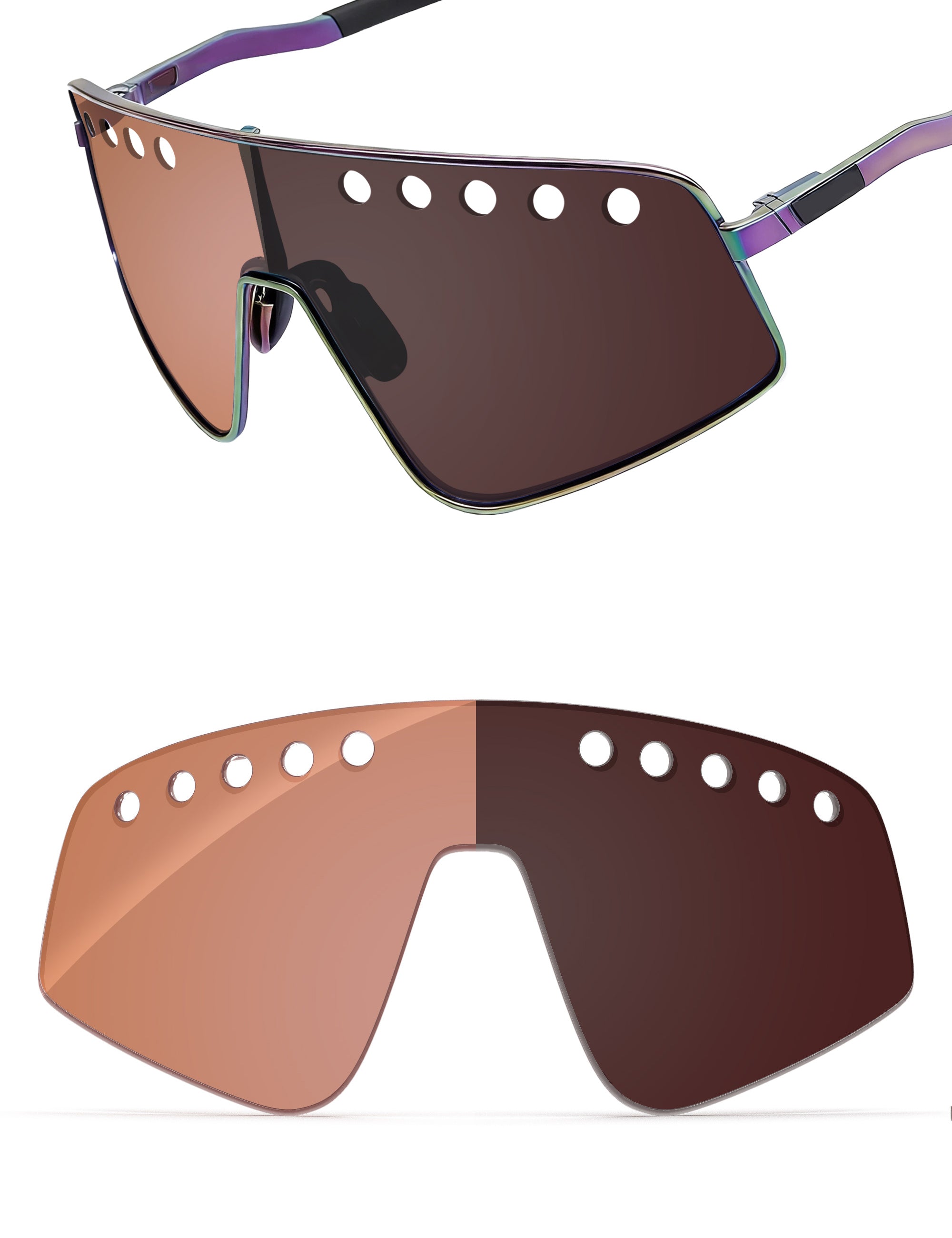 Orange Tint Photochromic-Non-Polarized