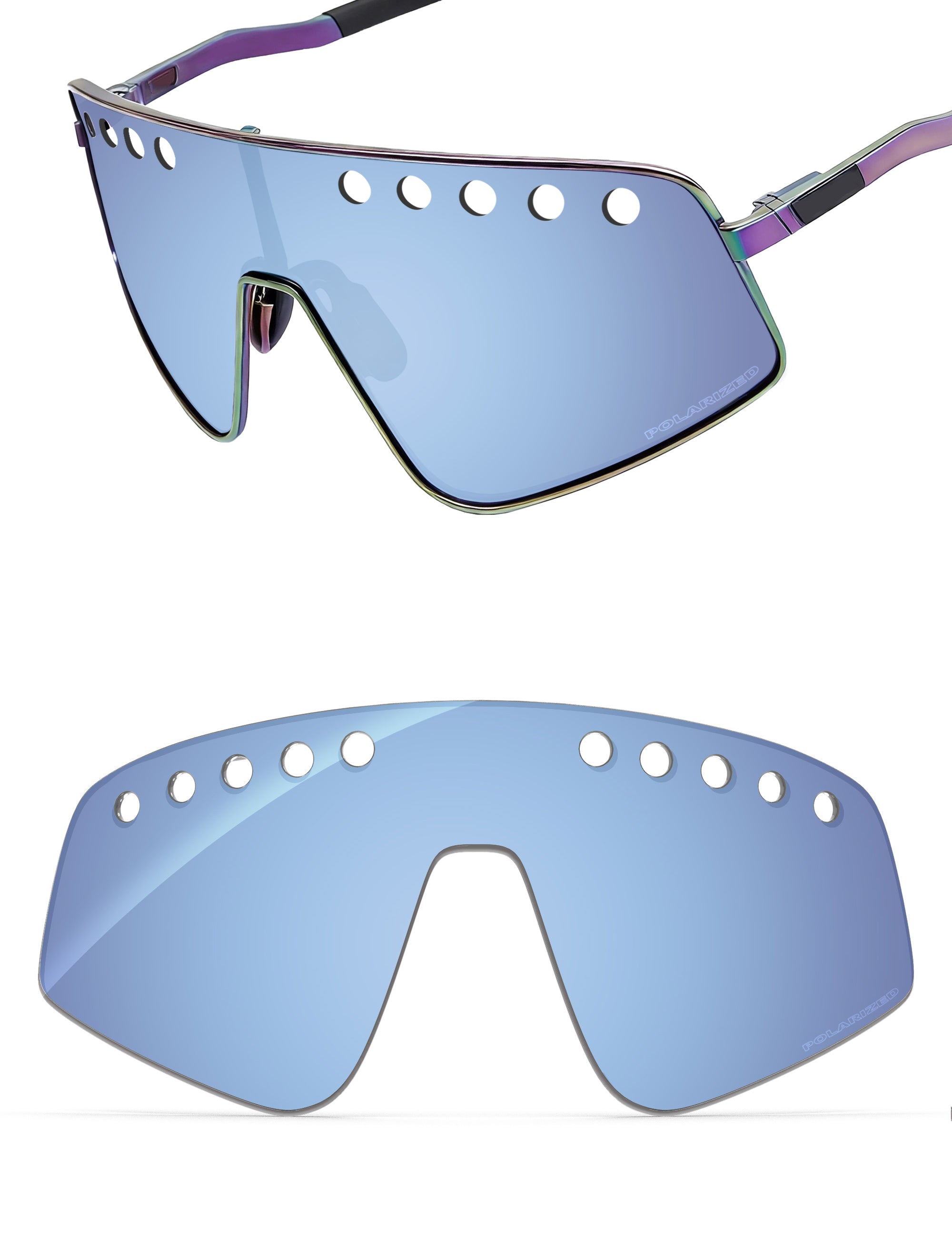 Aqua Blue FlashMirror™-Polarized