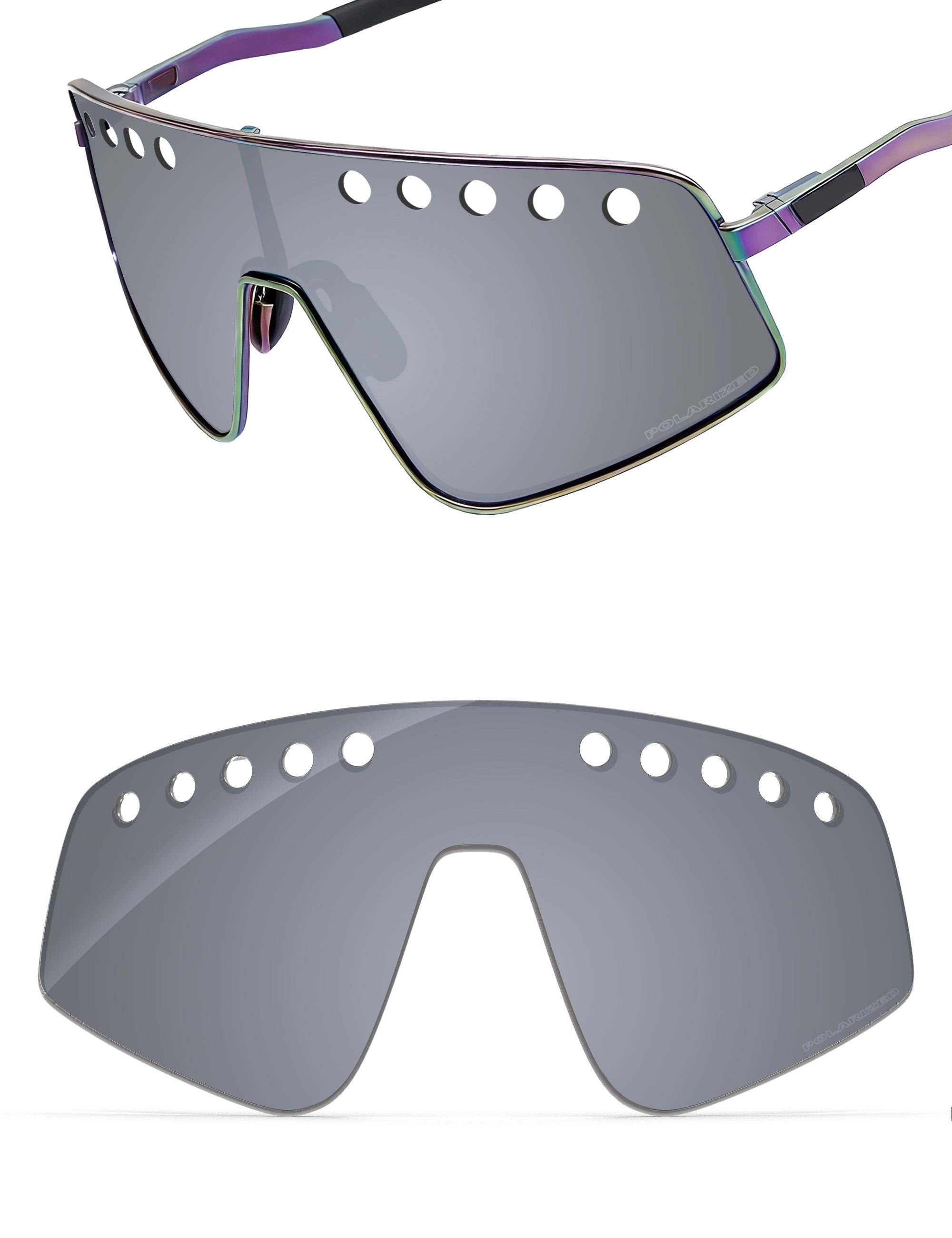 Silver Metallic FlashMirror™-Polarized