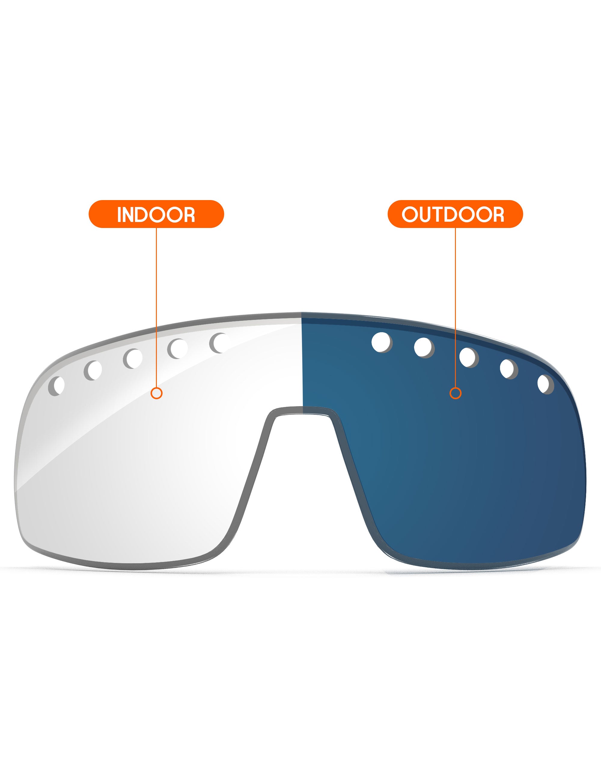 Adapt Blue Photochromic-Non-Polarized