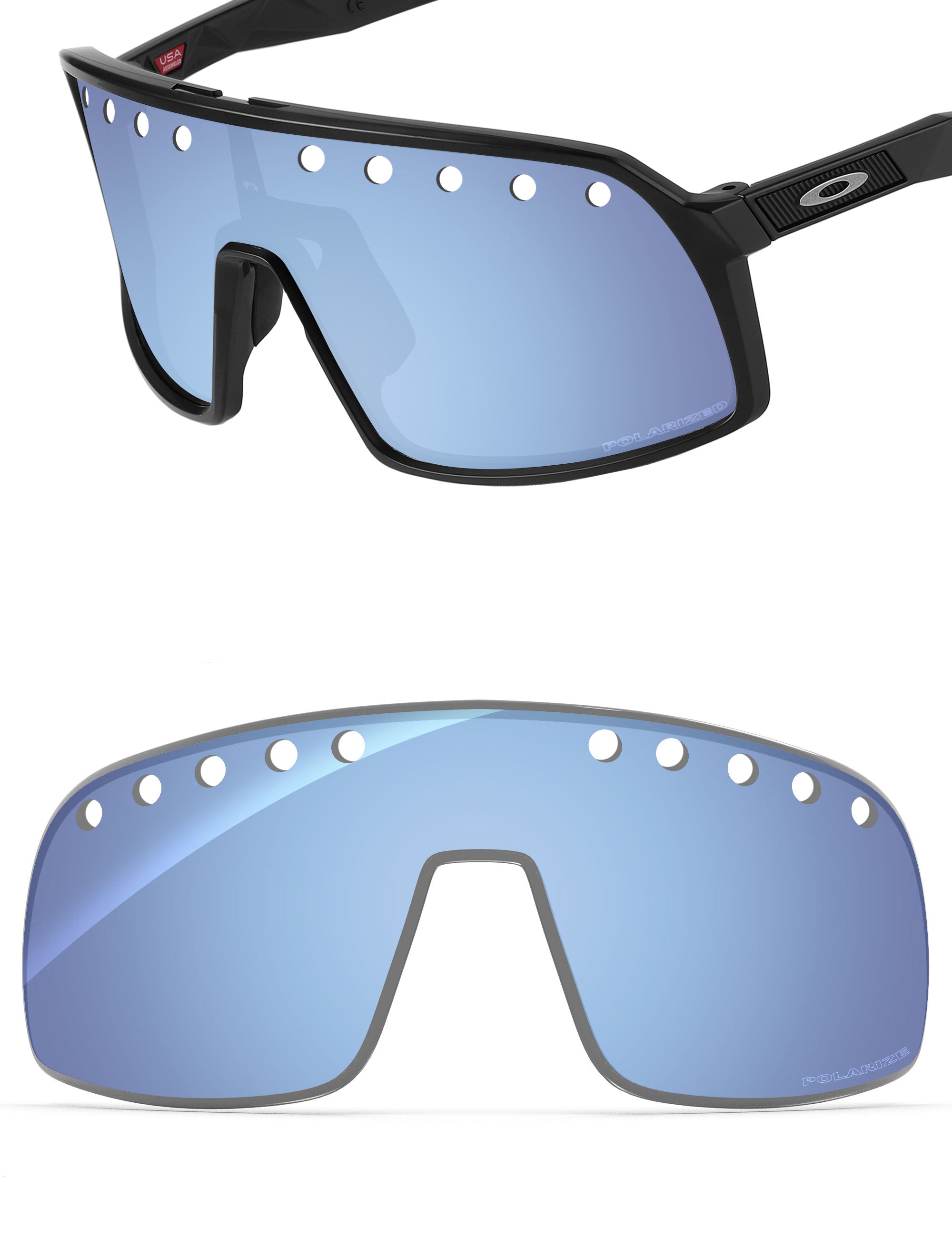 Aqua Blue FlashMirror™-Polarized