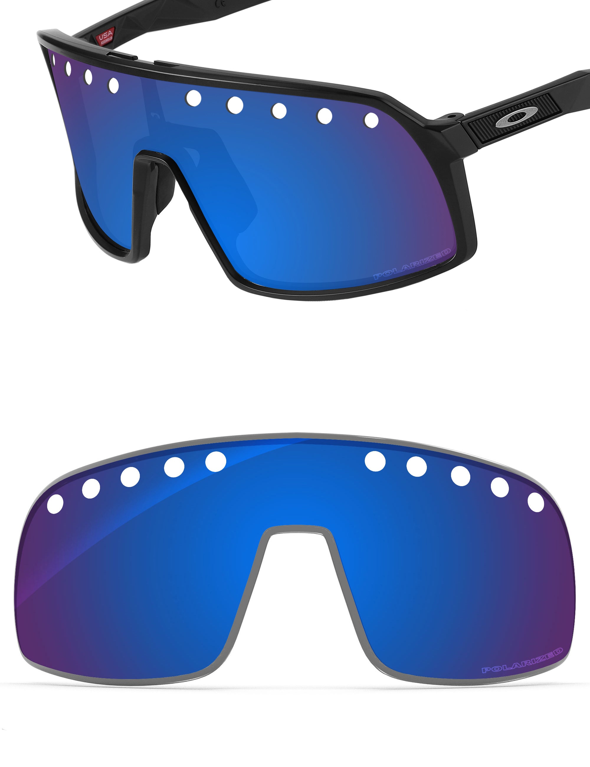 Sapphire Blue FlashMirror™-Polarized
