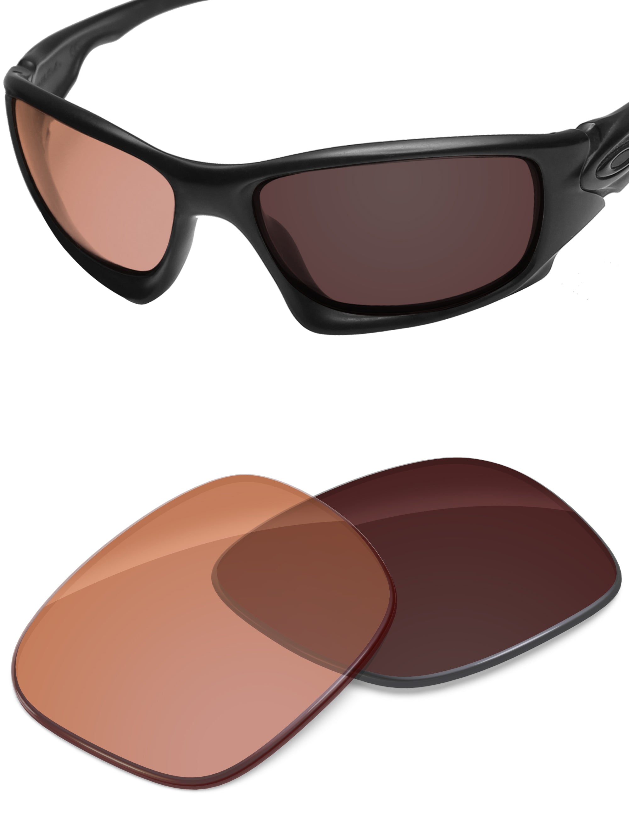 Orange Tint Photochromic-Non-Polarized